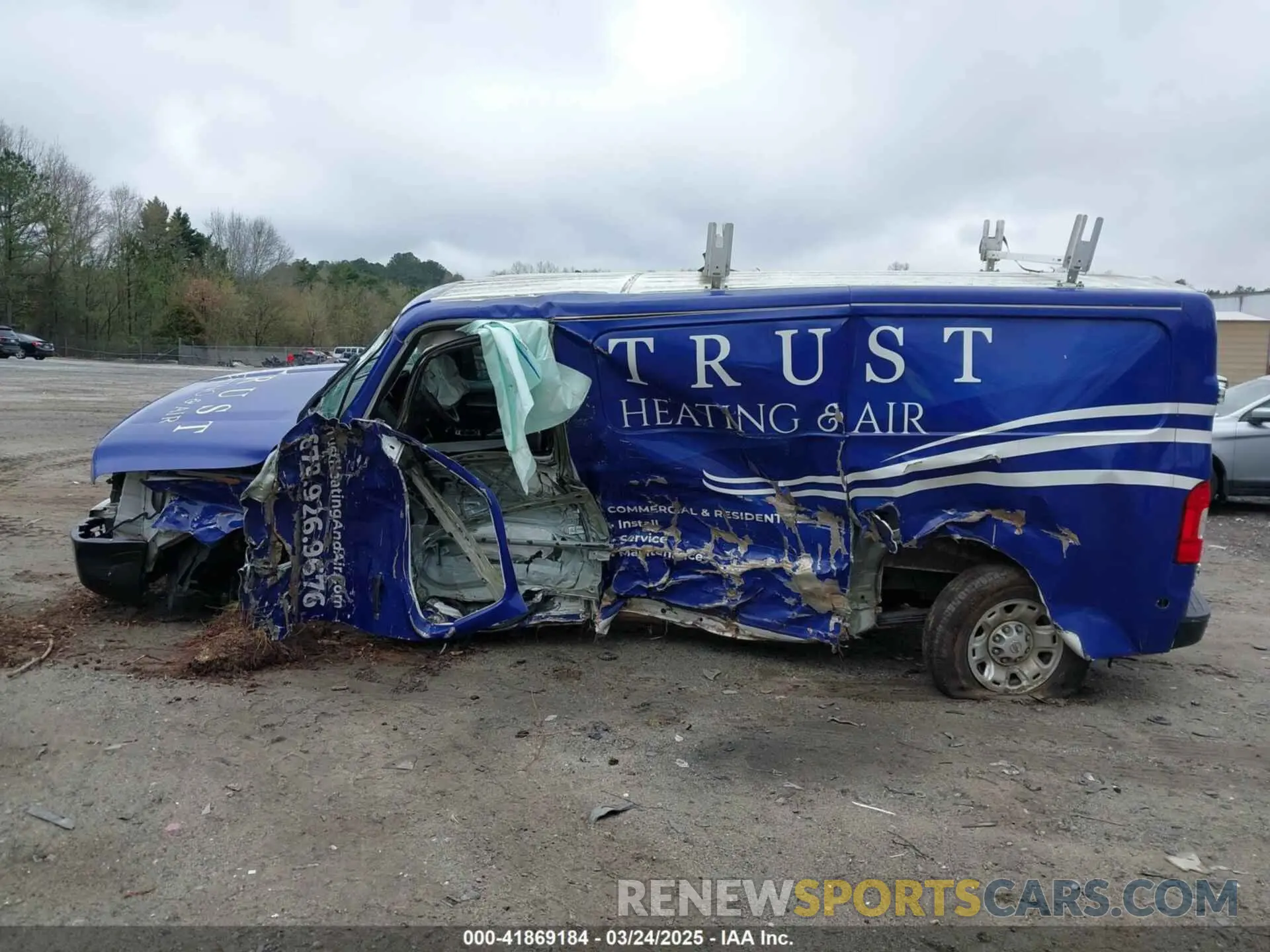 14 Photograph of a damaged car 1N6BF0KY8LN802178 NISSAN NV CARGO NV2500 HD 2020