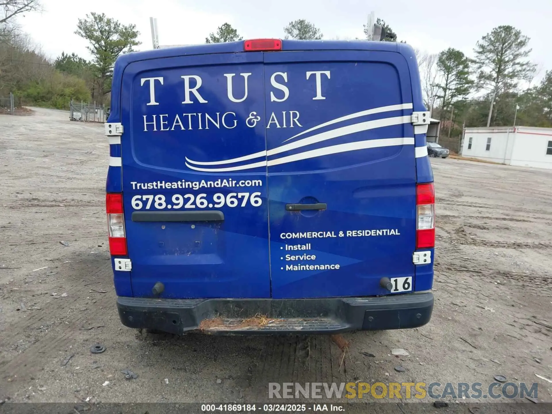 16 Photograph of a damaged car 1N6BF0KY8LN802178 NISSAN NV CARGO NV2500 HD 2020