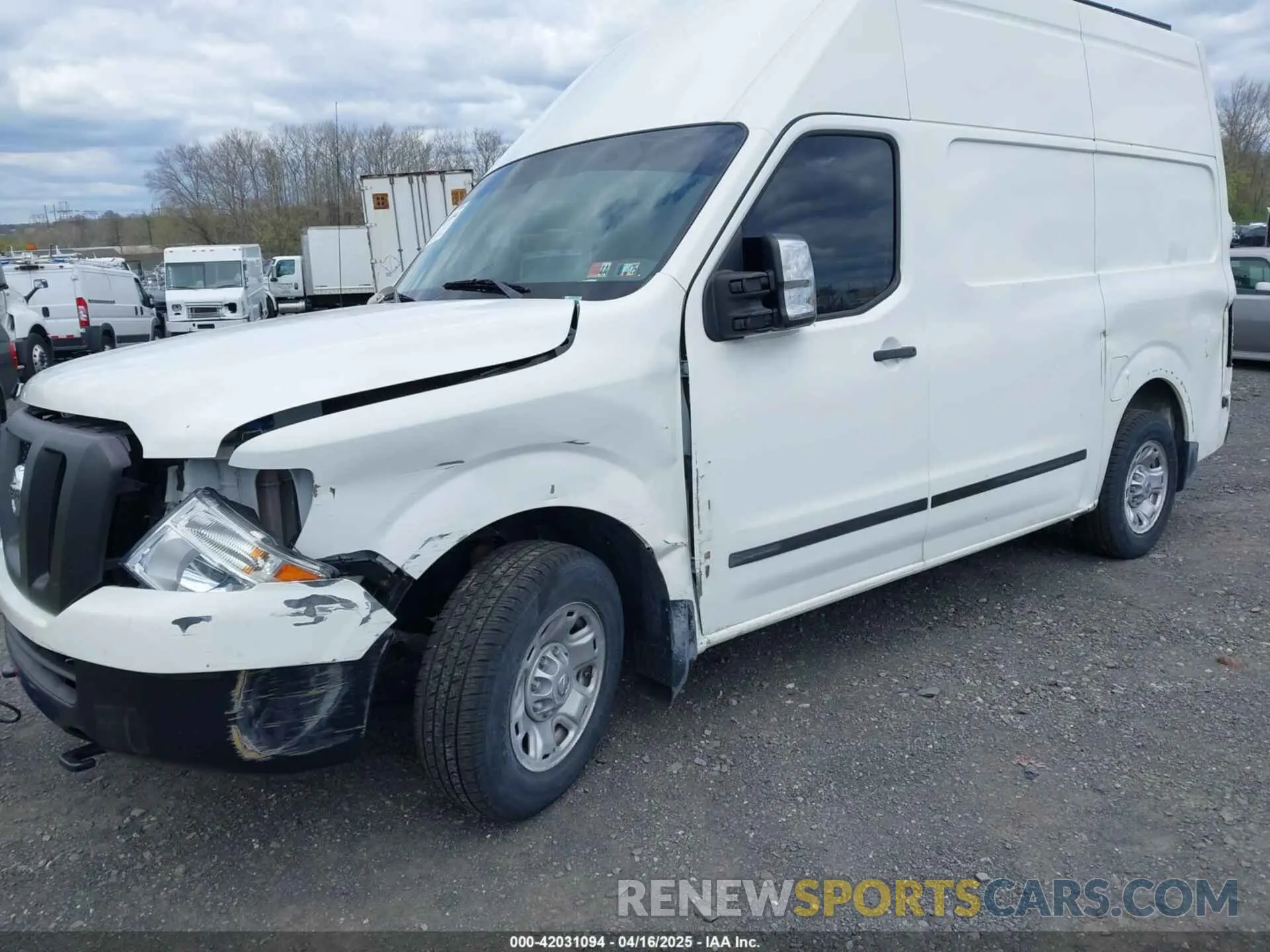 6 Photograph of a damaged car 1N6AF0LY2MN800907 NISSAN NV CARGO NV2500 HD 2021