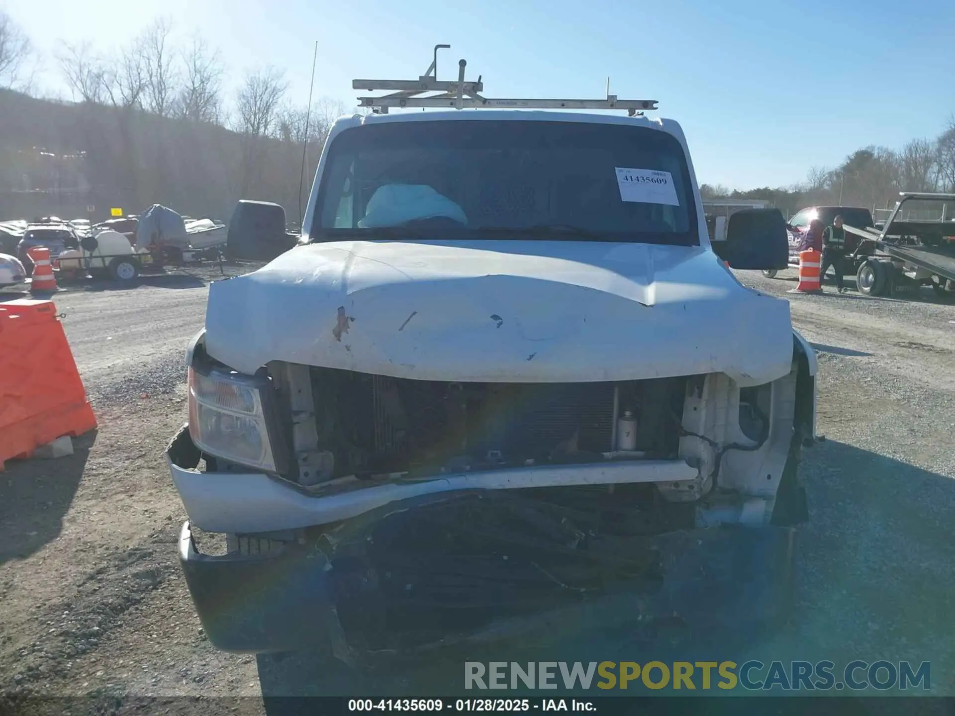 12 Photograph of a damaged car 1N6BF0KY7MN805011 NISSAN NV CARGO NV2500 HD 2021