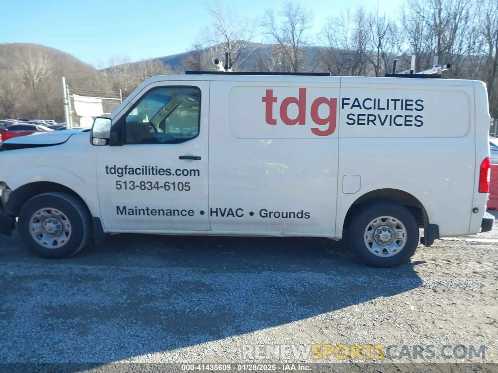 14 Photograph of a damaged car 1N6BF0KY7MN805011 NISSAN NV CARGO NV2500 HD 2021