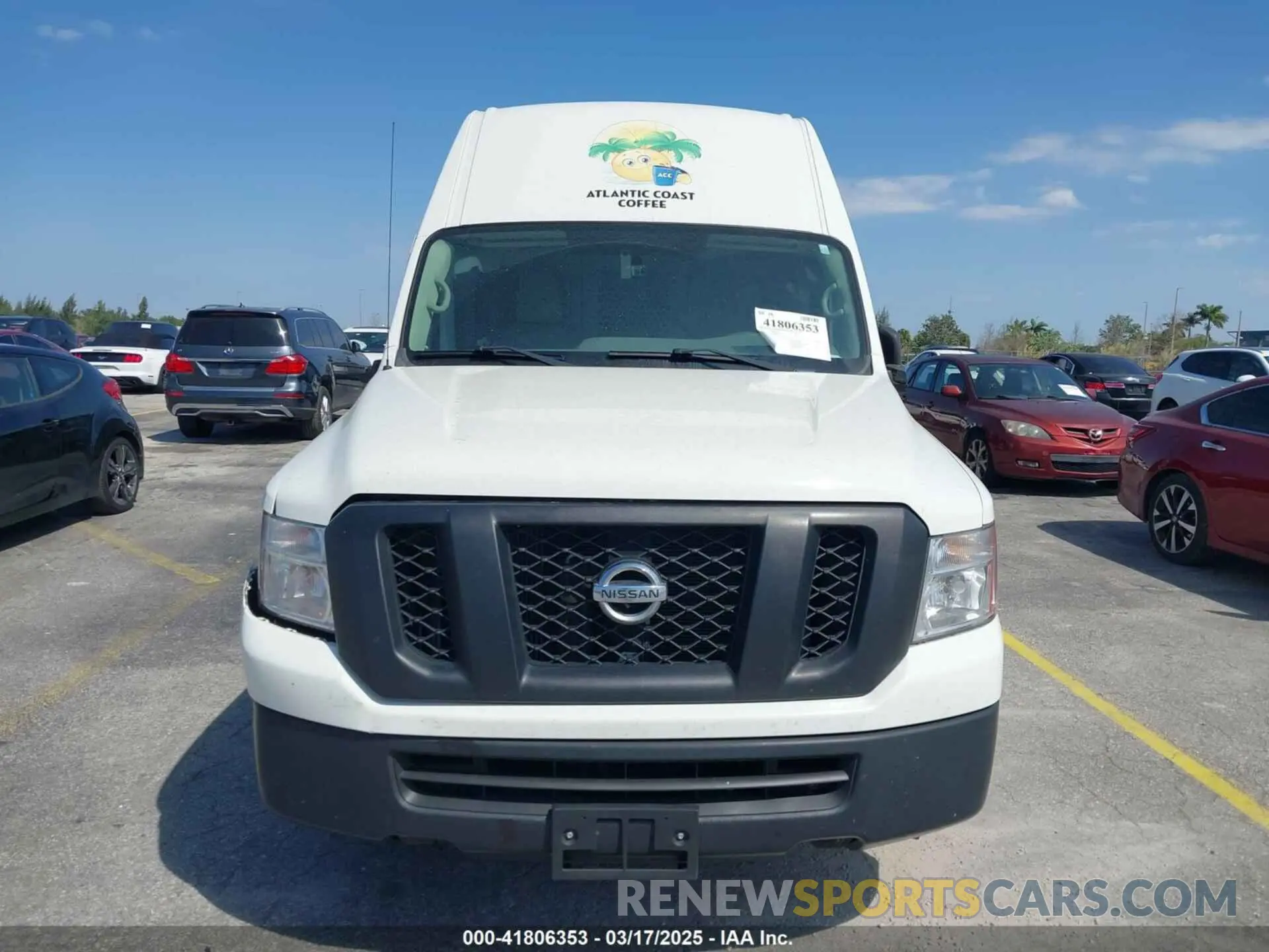 12 Photograph of a damaged car 1N6BF0LY1MN804323 NISSAN NV CARGO NV2500 HD 2021