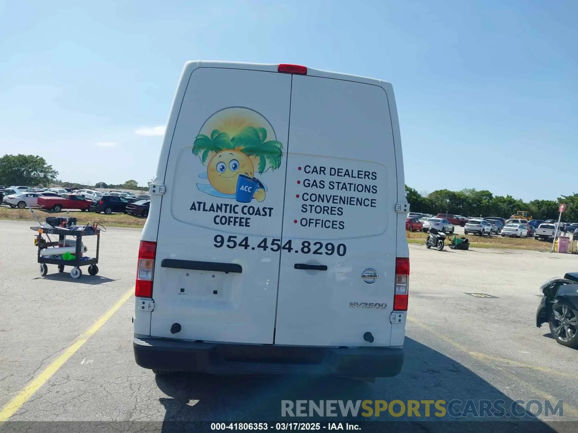 16 Photograph of a damaged car 1N6BF0LY1MN804323 NISSAN NV CARGO NV2500 HD 2021