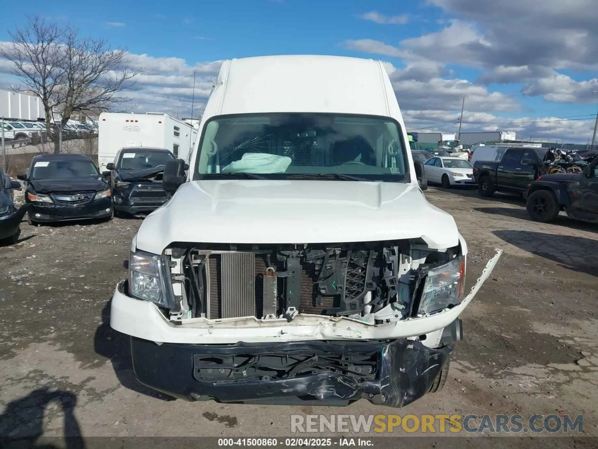 12 Photograph of a damaged car 1N6BF0LY1MN806850 NISSAN NV CARGO NV2500 HD 2021