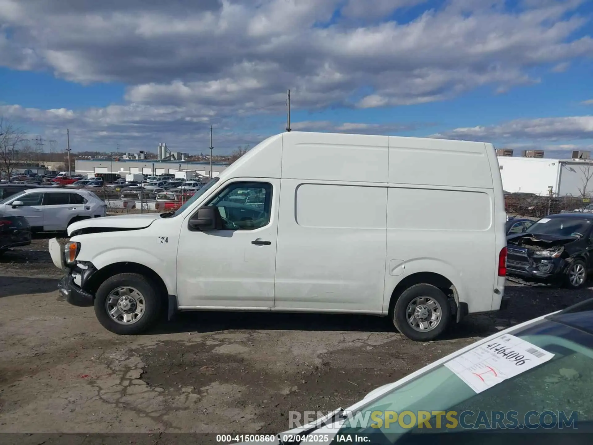 14 Photograph of a damaged car 1N6BF0LY1MN806850 NISSAN NV CARGO NV2500 HD 2021