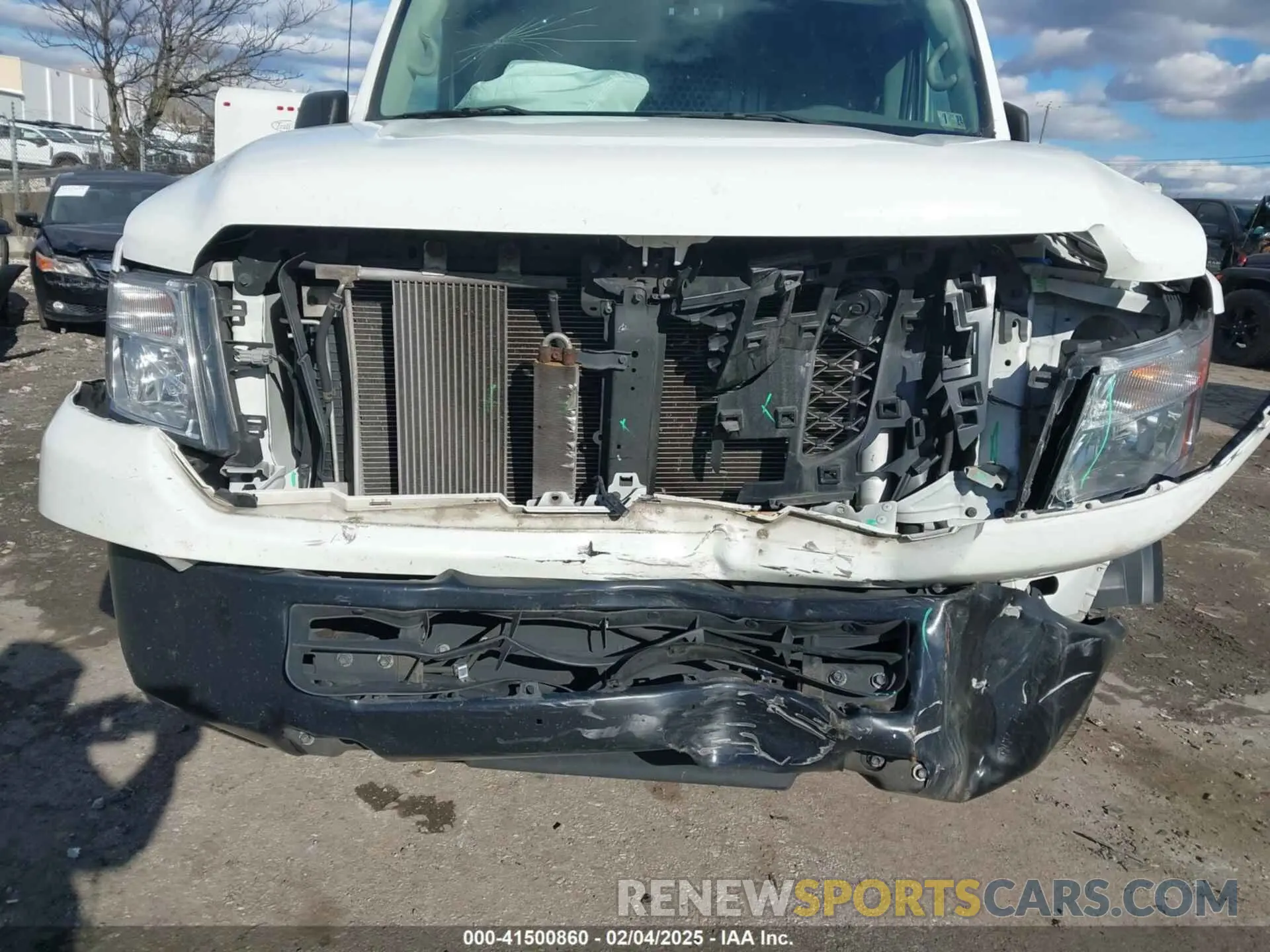 6 Photograph of a damaged car 1N6BF0LY1MN806850 NISSAN NV CARGO NV2500 HD 2021