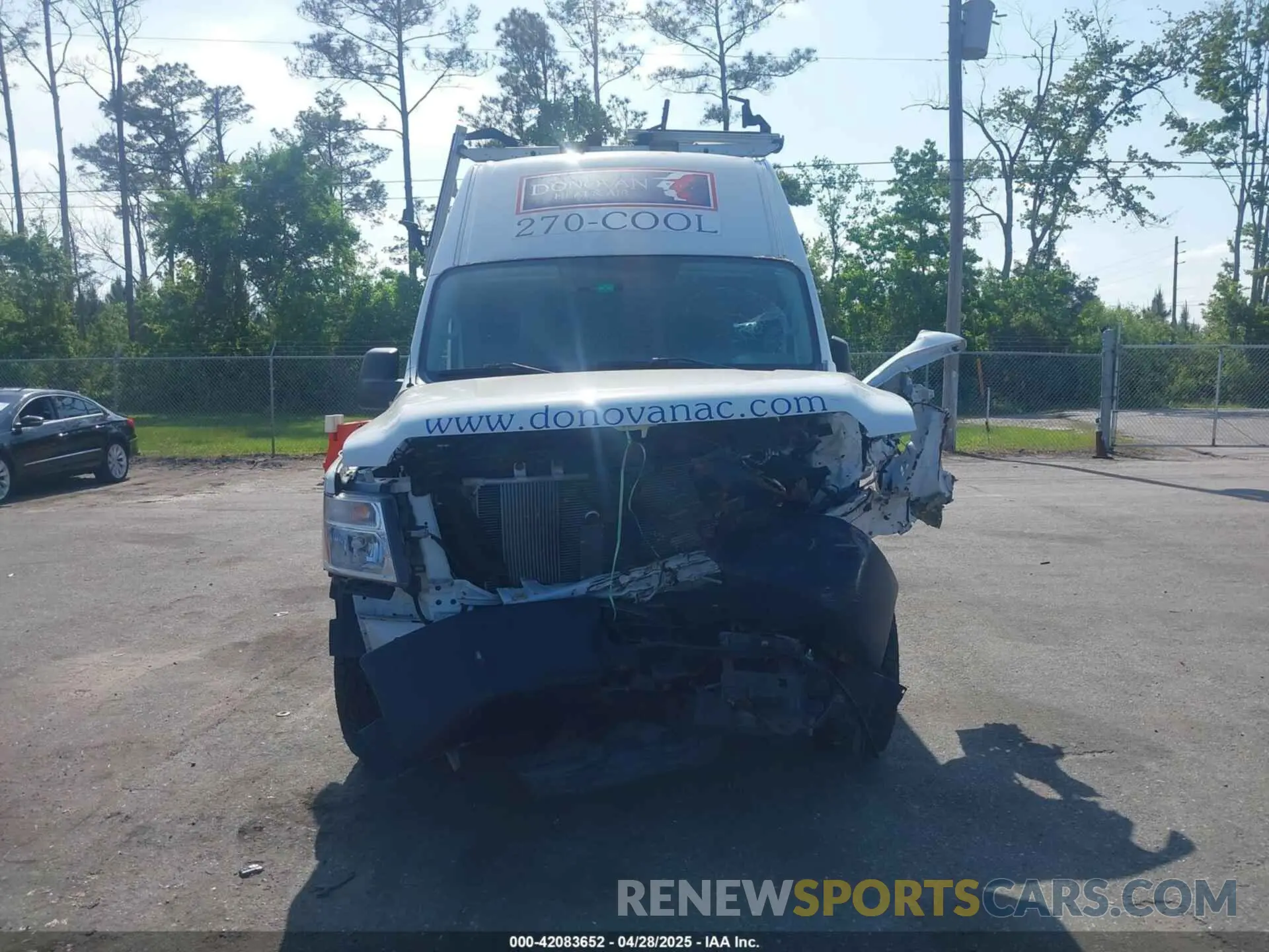 11 Photograph of a damaged car 1N6BF0LY2MN803410 NISSAN NV CARGO NV2500 HD 2021
