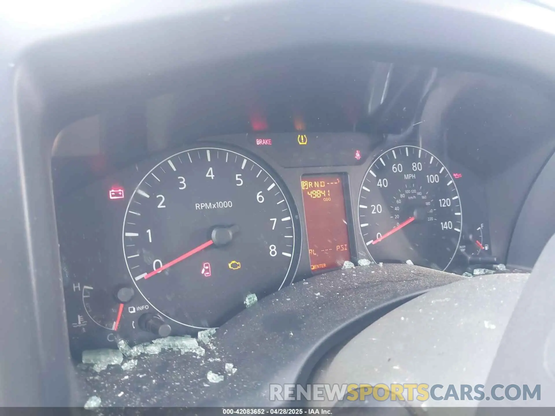 7 Photograph of a damaged car 1N6BF0LY2MN803410 NISSAN NV CARGO NV2500 HD 2021