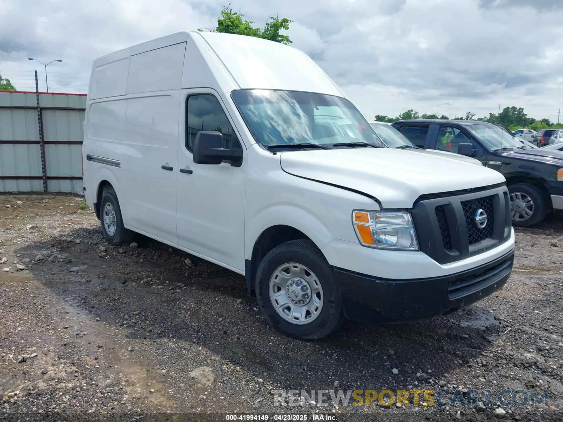 1 Photograph of a damaged car 1N6BF0LY9MN808457 NISSAN NV CARGO NV2500 HD 2021