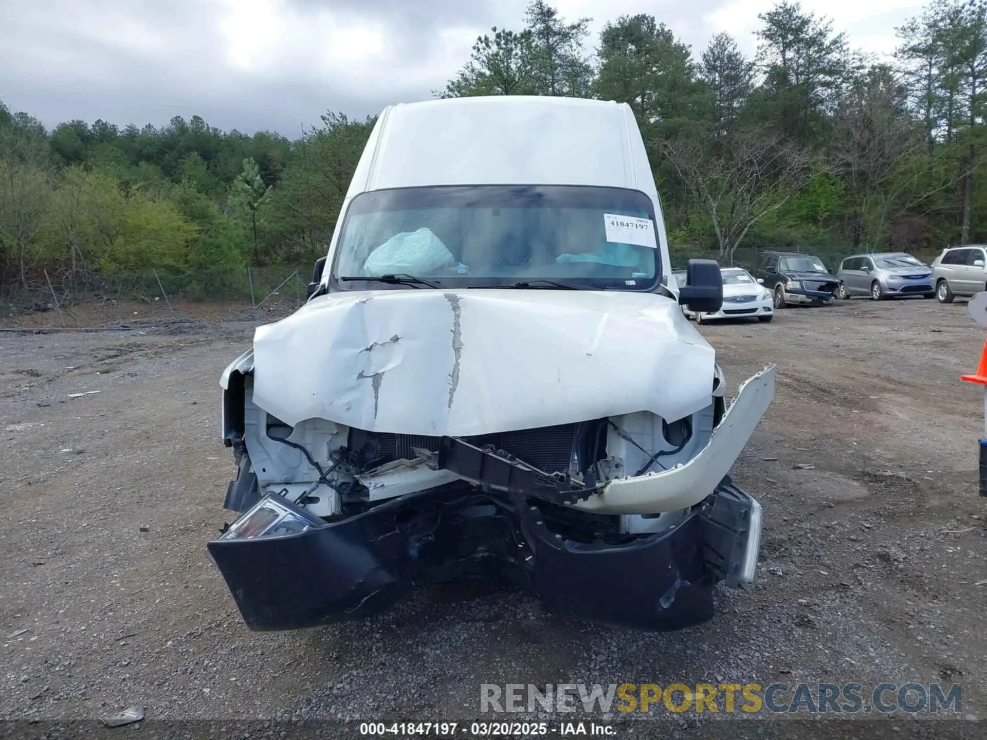 12 Photograph of a damaged car 1N6BF0LYXMN800271 NISSAN NV CARGO NV2500 HD 2021