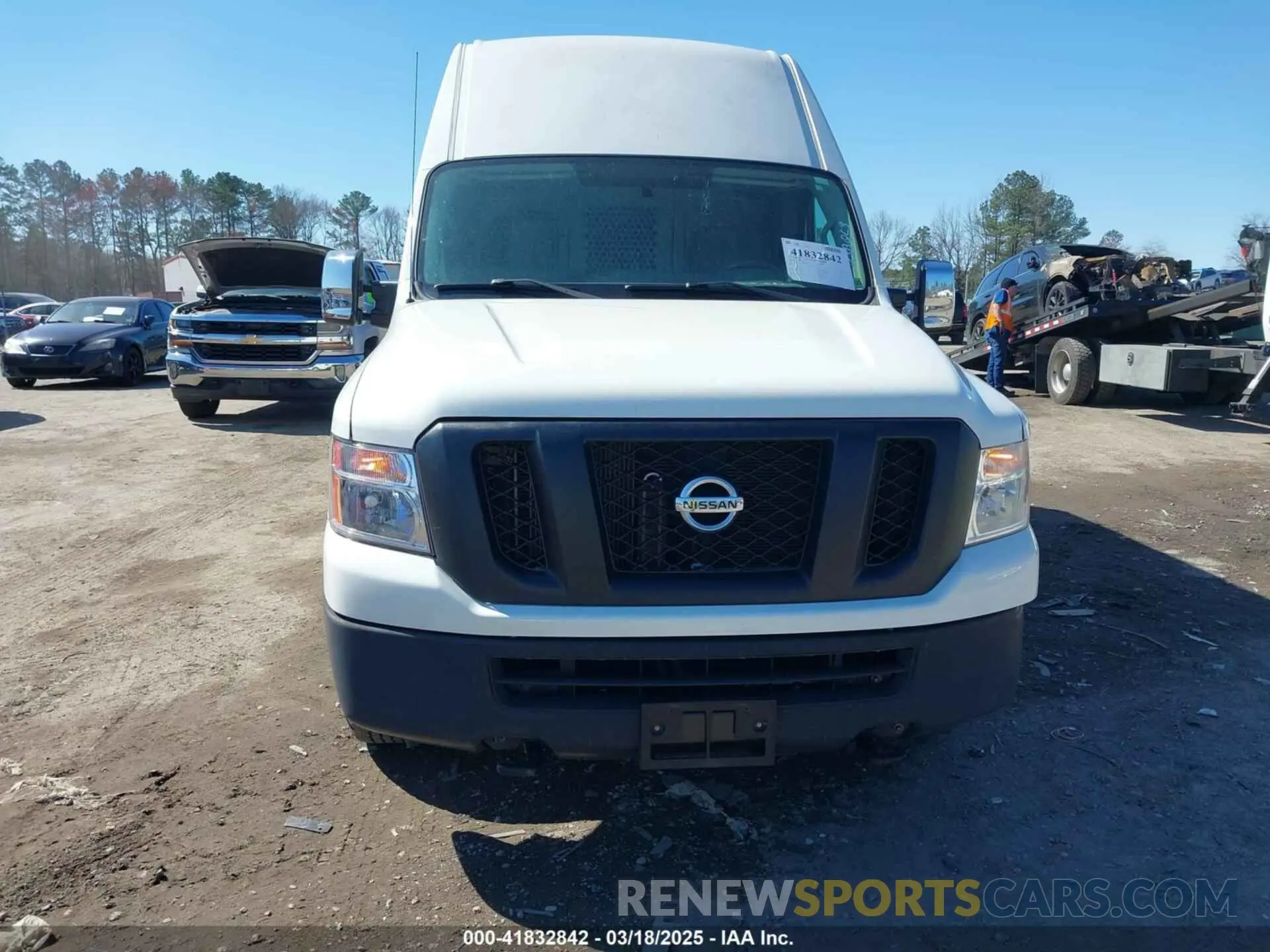 12 Photograph of a damaged car 1N6AF0LY4LN803404 NISSAN NV CARGO NV3500 HD 2020