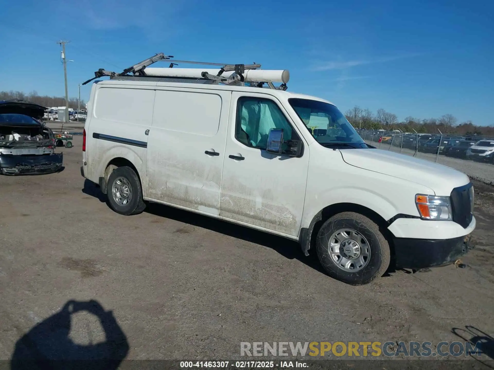 1 Photograph of a damaged car 1N6AF0KY7MN804565 NISSAN NV CARGO NV3500 HD 2021