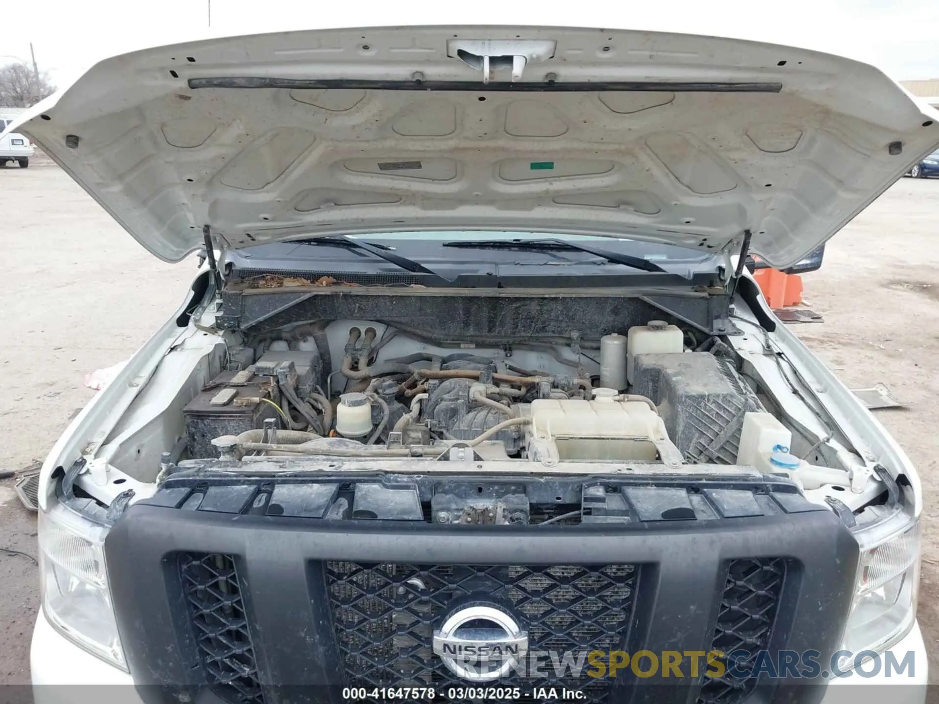 10 Photograph of a damaged car 1N6AF0LY7MN803432 NISSAN NV CARGO NV3500 HD 2021