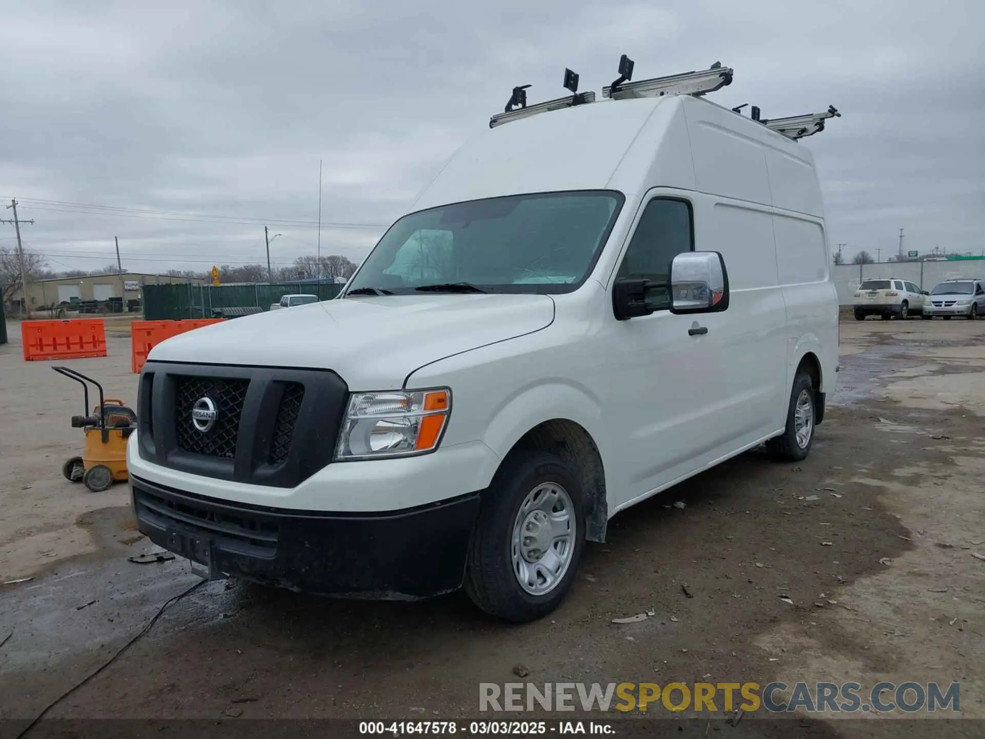 2 Photograph of a damaged car 1N6AF0LY7MN803432 NISSAN NV CARGO NV3500 HD 2021
