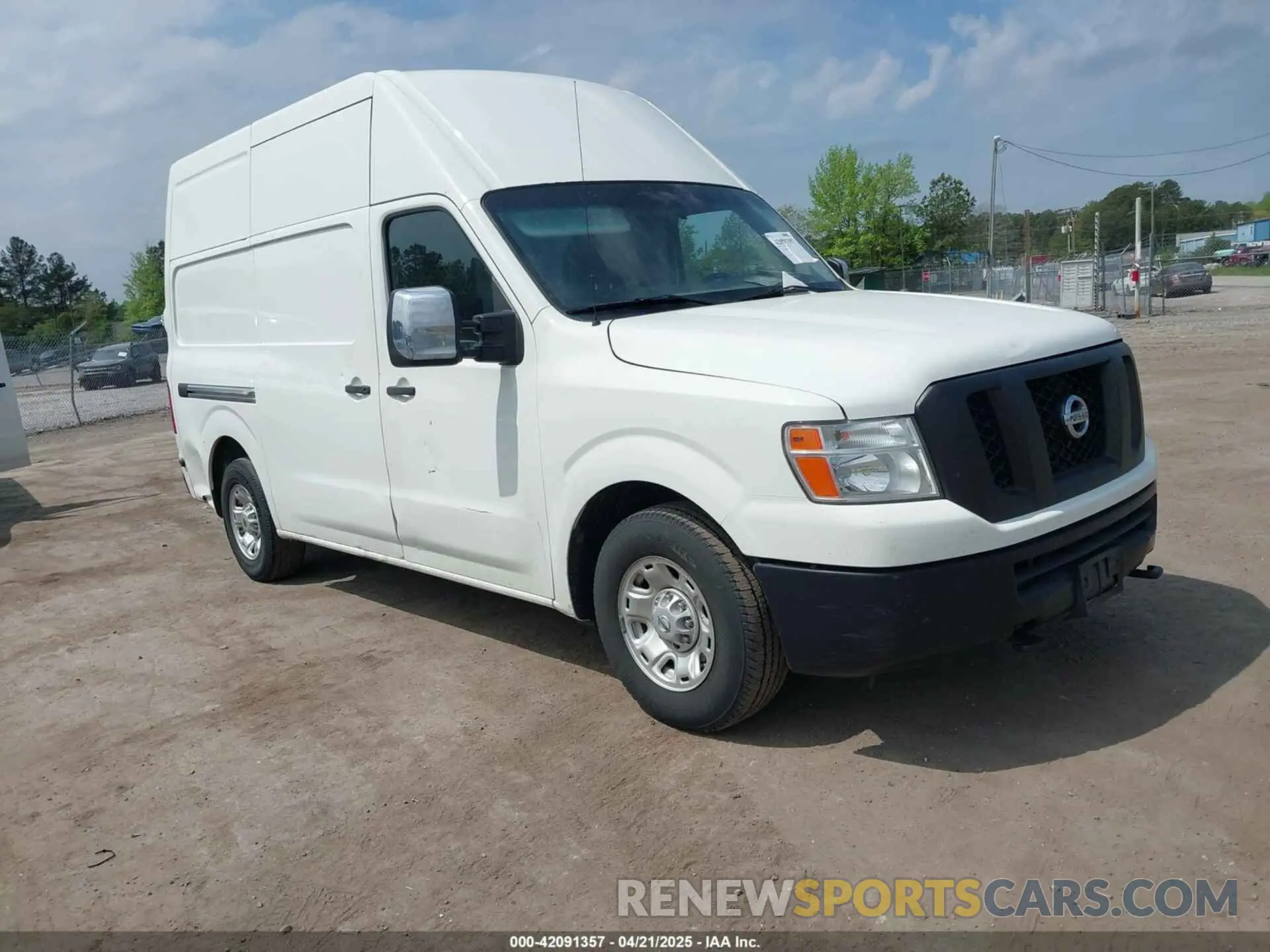 1 Photograph of a damaged car 1N6AF0LY9MN802430 NISSAN NV CARGO NV3500 HD 2021