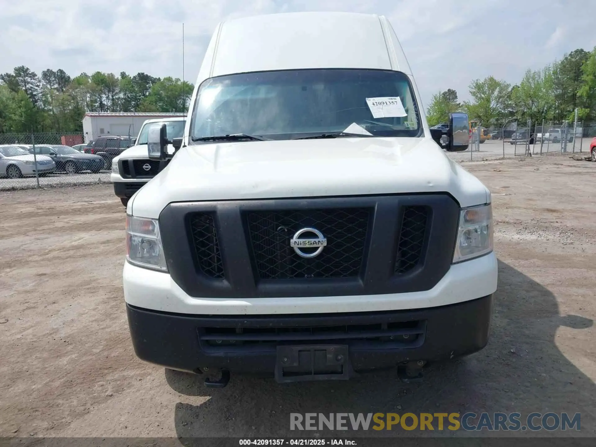 12 Photograph of a damaged car 1N6AF0LY9MN802430 NISSAN NV CARGO NV3500 HD 2021