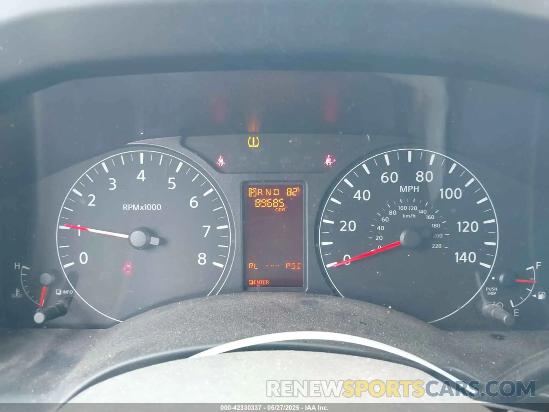 7 Photograph of a damaged car 5BZAF0AA2KN852771 NISSAN NV PASSENGER NV3500 HD 2019