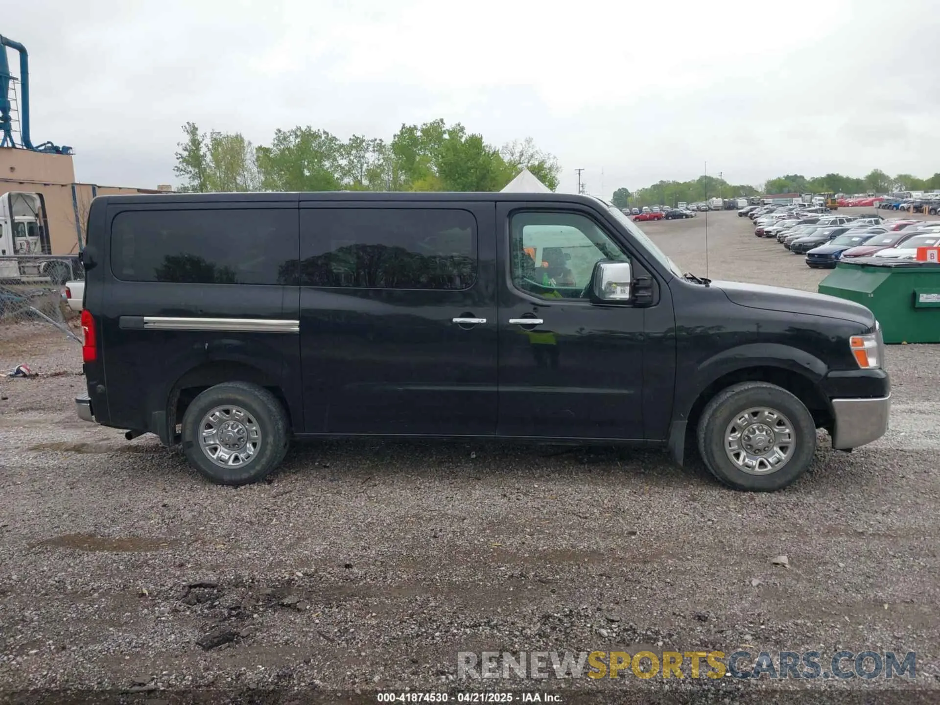 13 Photograph of a damaged car 5BZAF0AA3LN851565 NISSAN NV PASSENGER NV3500 HD 2020