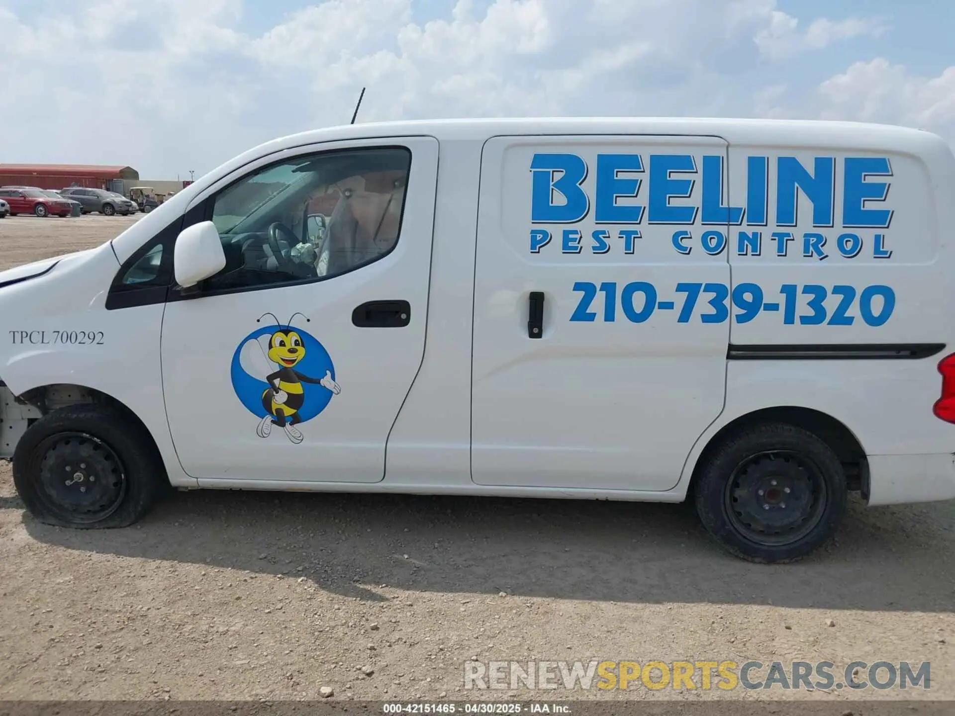 14 Photograph of a damaged car 3N6CM0KN1KK691705 NISSAN NV200 2019