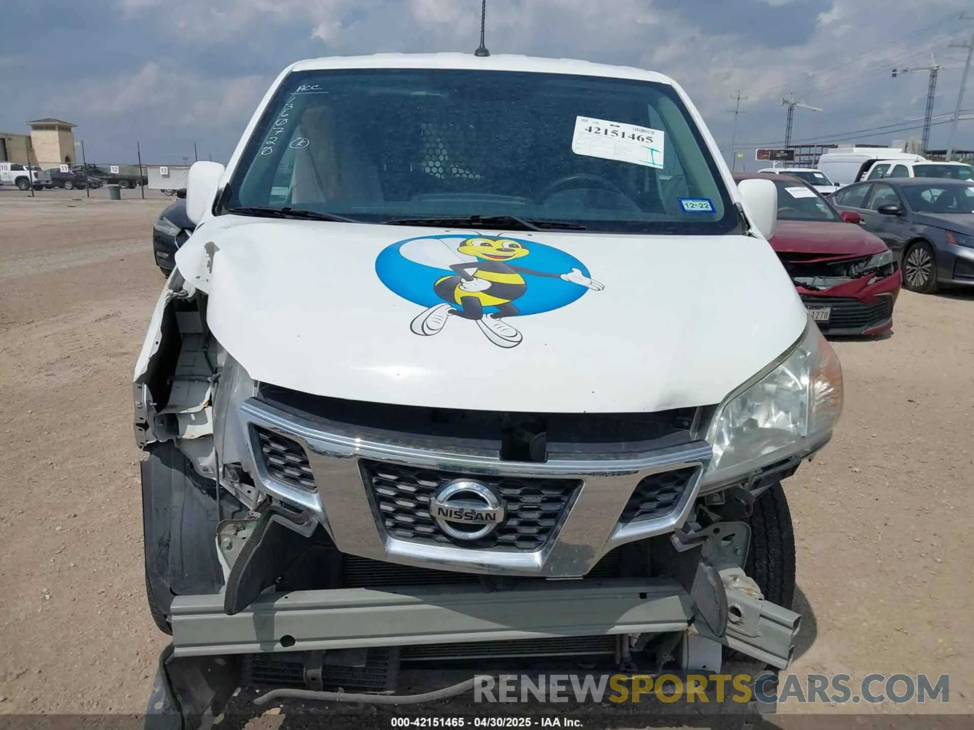 6 Photograph of a damaged car 3N6CM0KN1KK691705 NISSAN NV200 2019