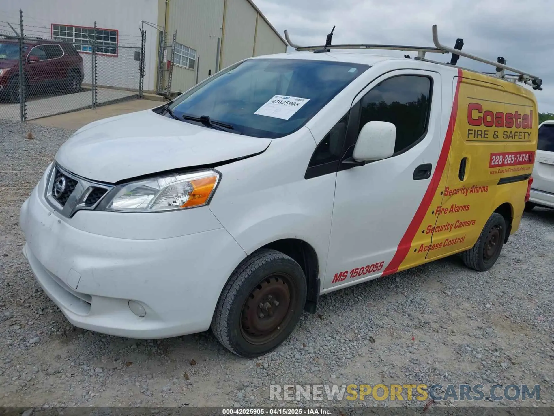 2 Photograph of a damaged car 3N6CM0KN1KK711189 NISSAN NV200 2019