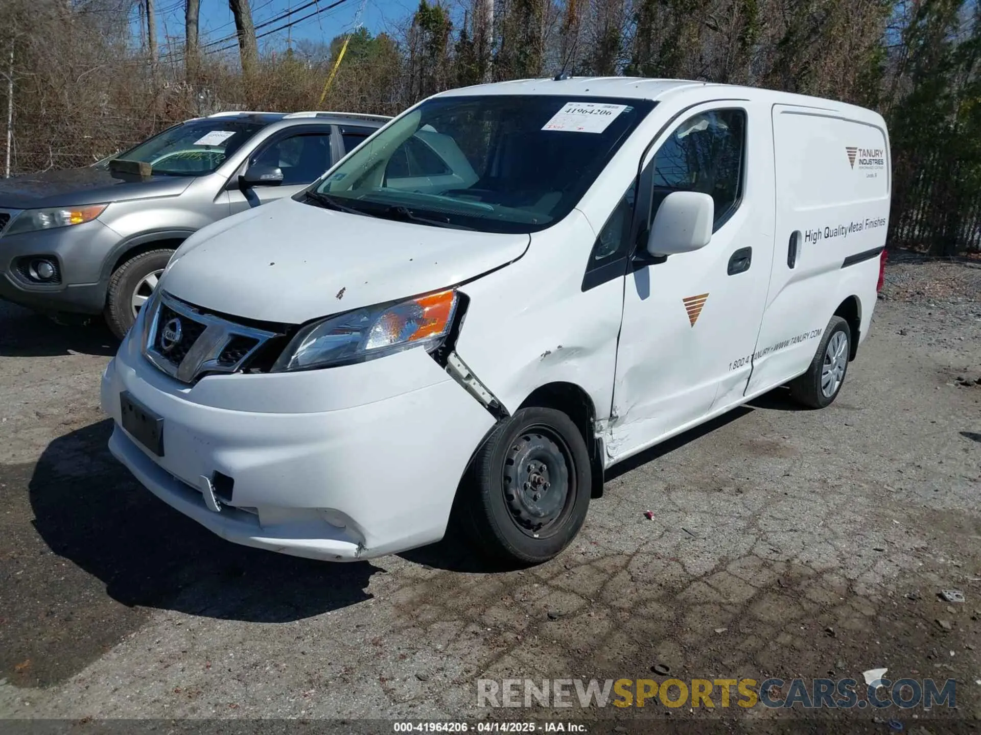 2 Photograph of a damaged car 3N6CM0KN2KK695570 NISSAN NV200 2019