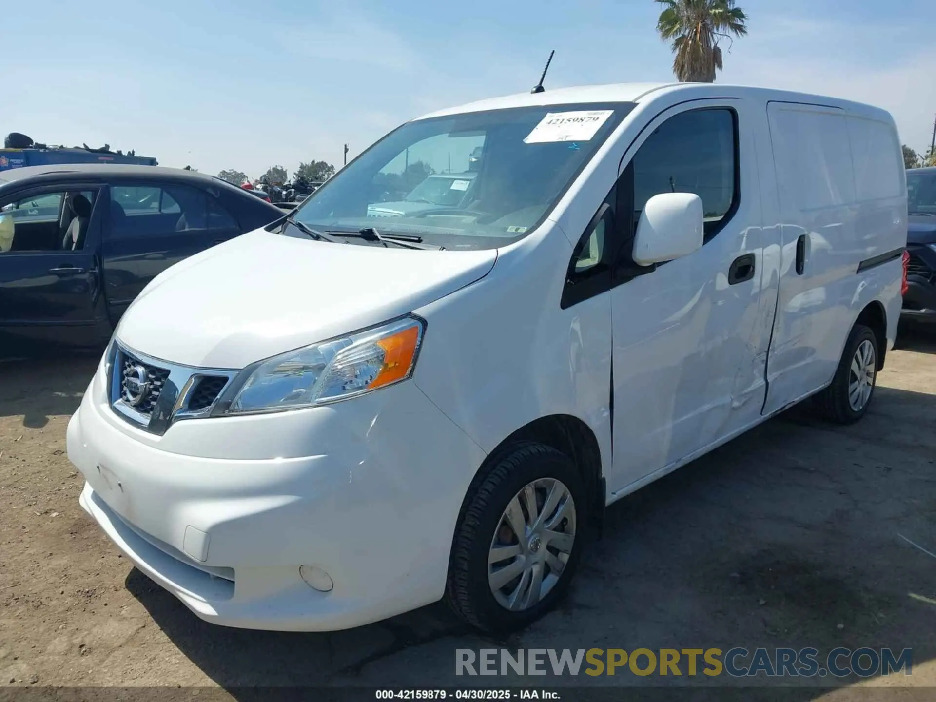 2 Photograph of a damaged car 3N6CM0KN2KK703179 NISSAN NV200 2019