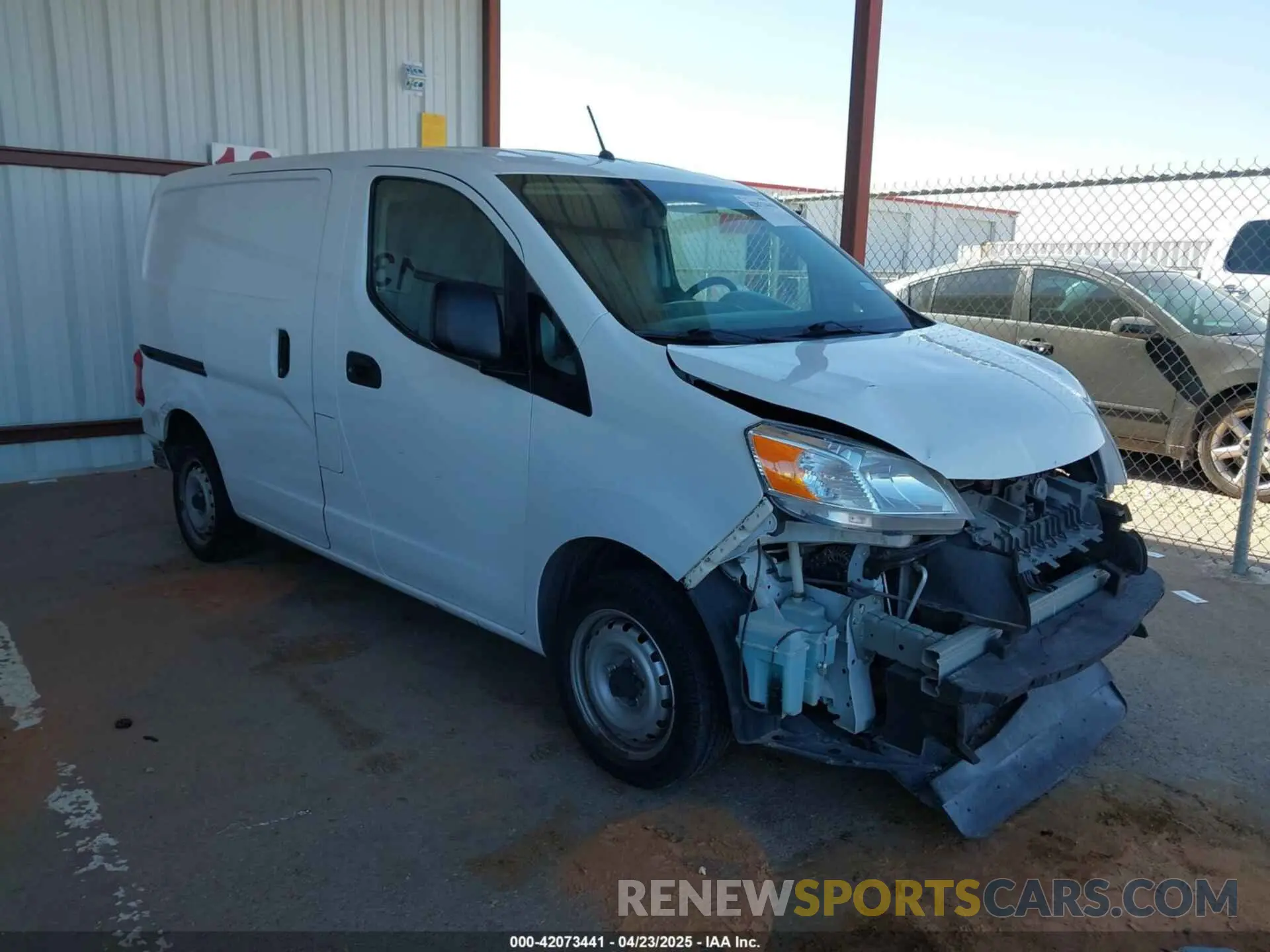 1 Photograph of a damaged car 3N6CM0KN2KK704249 NISSAN NV200 2019