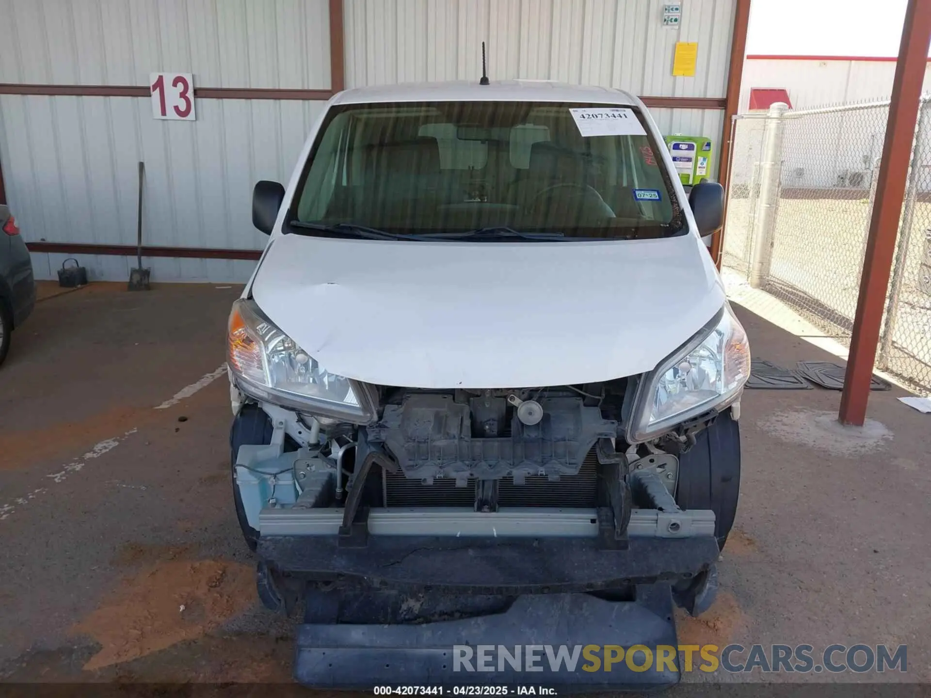 12 Photograph of a damaged car 3N6CM0KN2KK704249 NISSAN NV200 2019