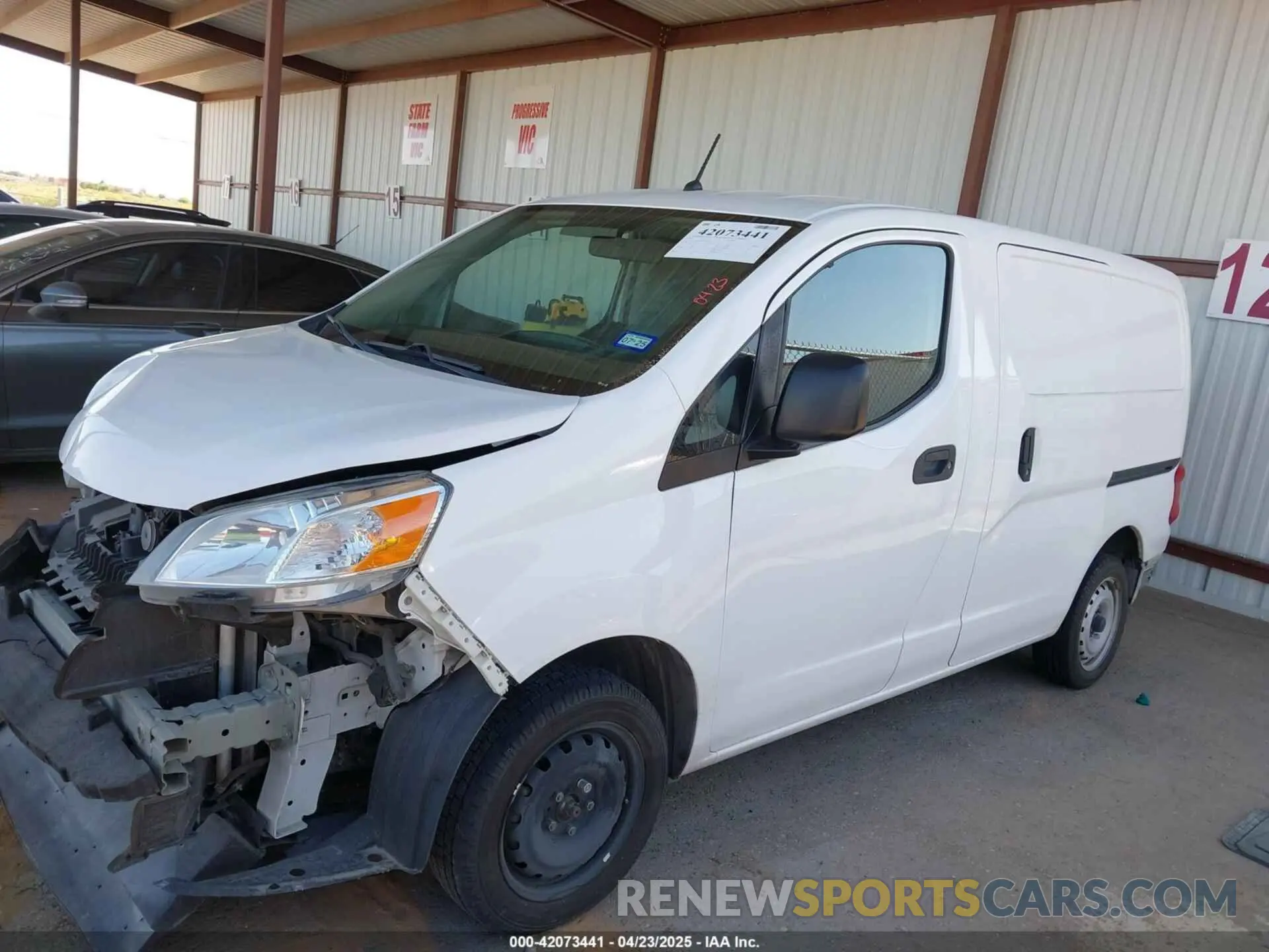 14 Photograph of a damaged car 3N6CM0KN2KK704249 NISSAN NV200 2019