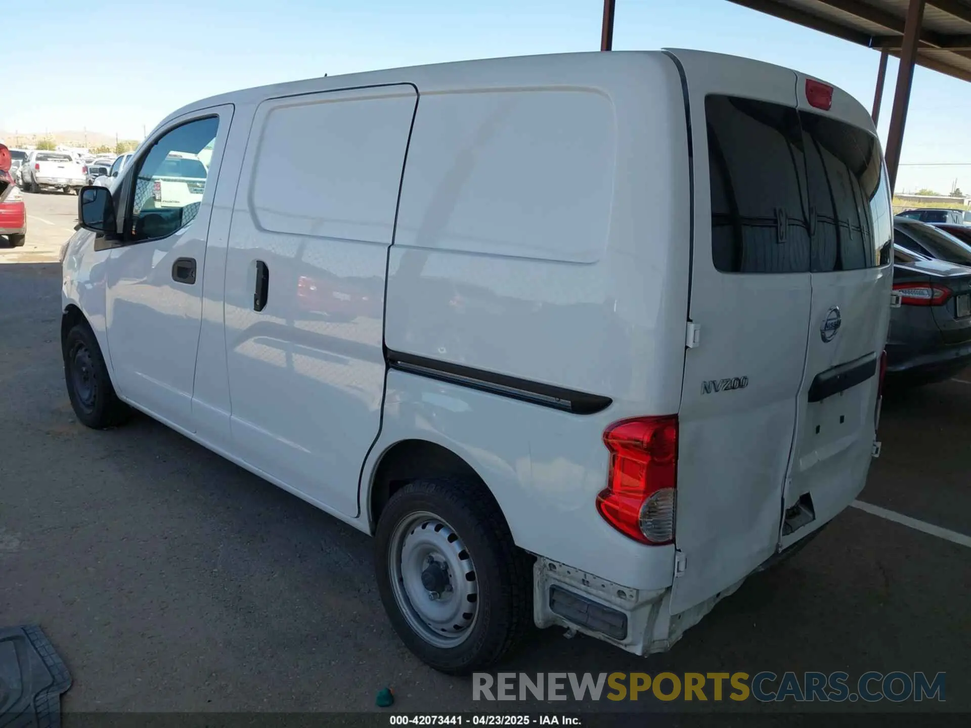 3 Photograph of a damaged car 3N6CM0KN2KK704249 NISSAN NV200 2019