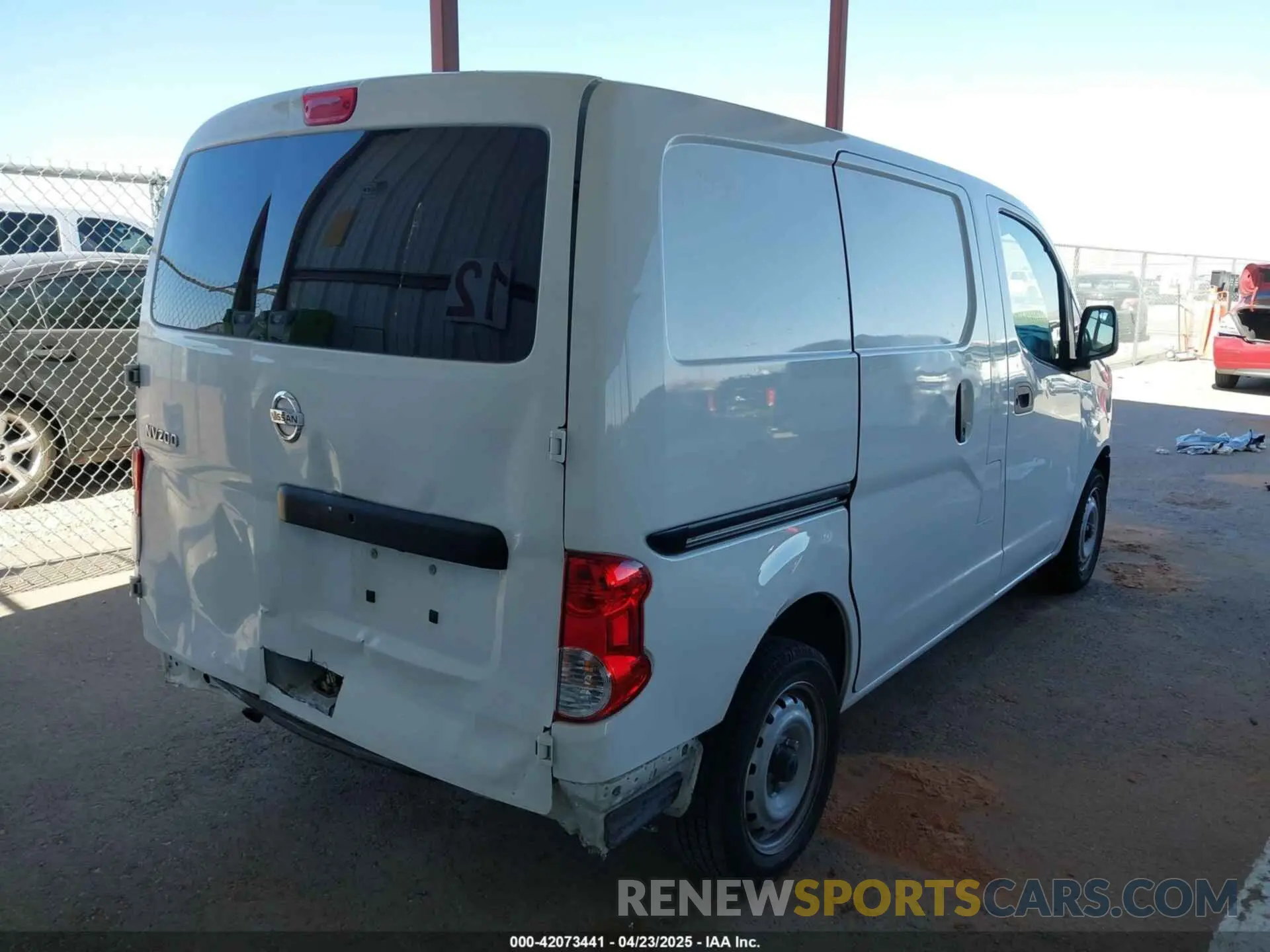 4 Photograph of a damaged car 3N6CM0KN2KK704249 NISSAN NV200 2019