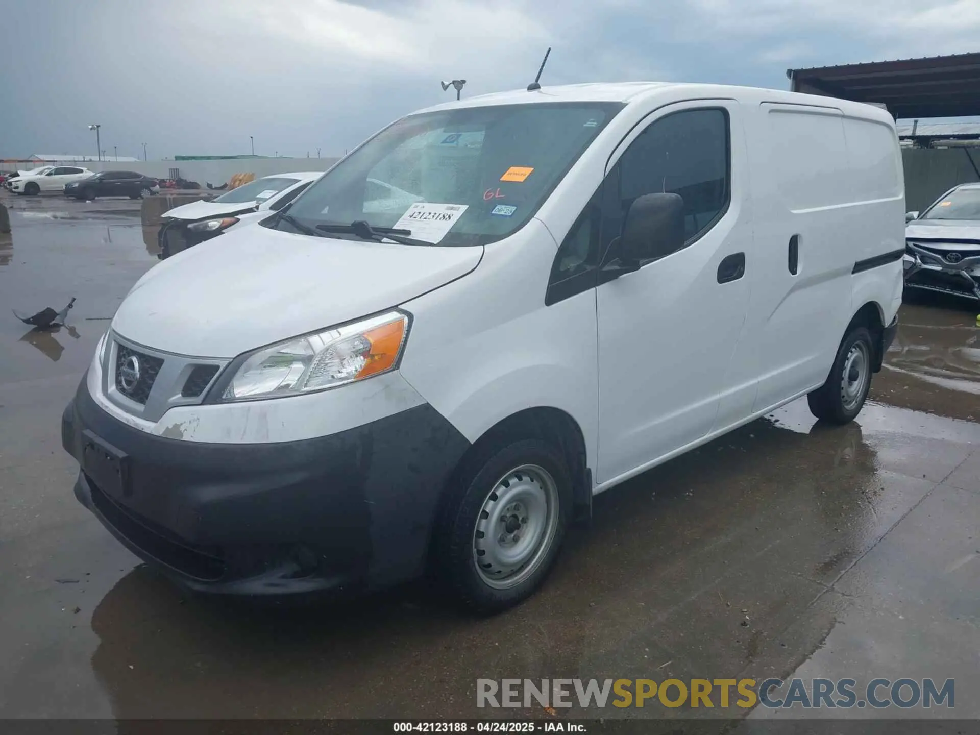 2 Photograph of a damaged car 3N6CM0KN3KK699370 NISSAN NV200 2019