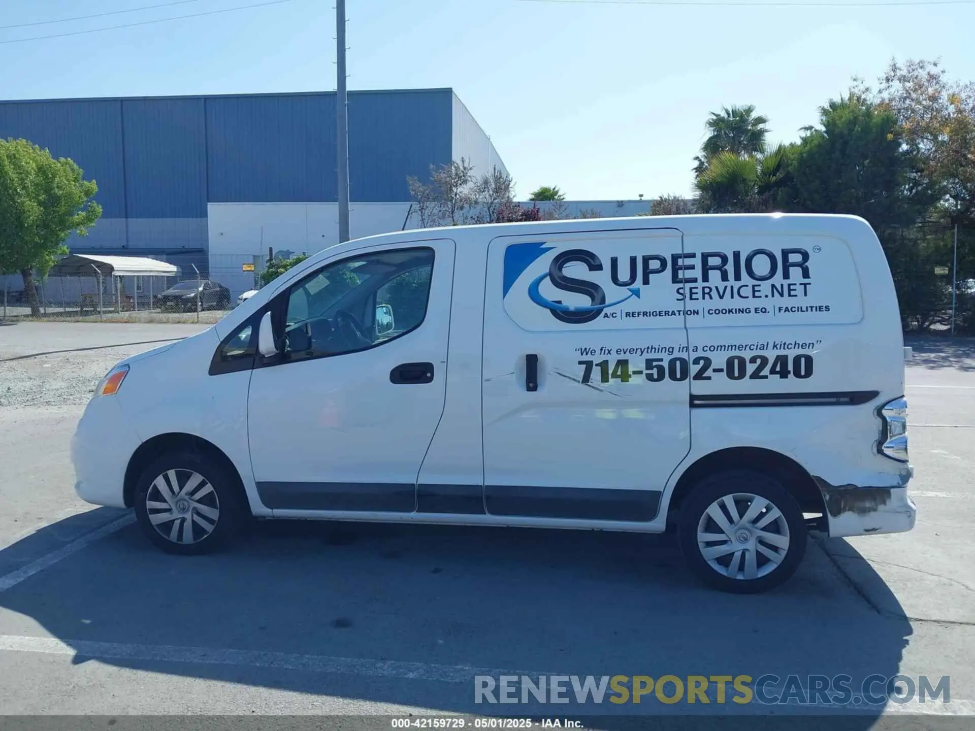 14 Photograph of a damaged car 3N6CM0KN3KK709976 NISSAN NV200 2019