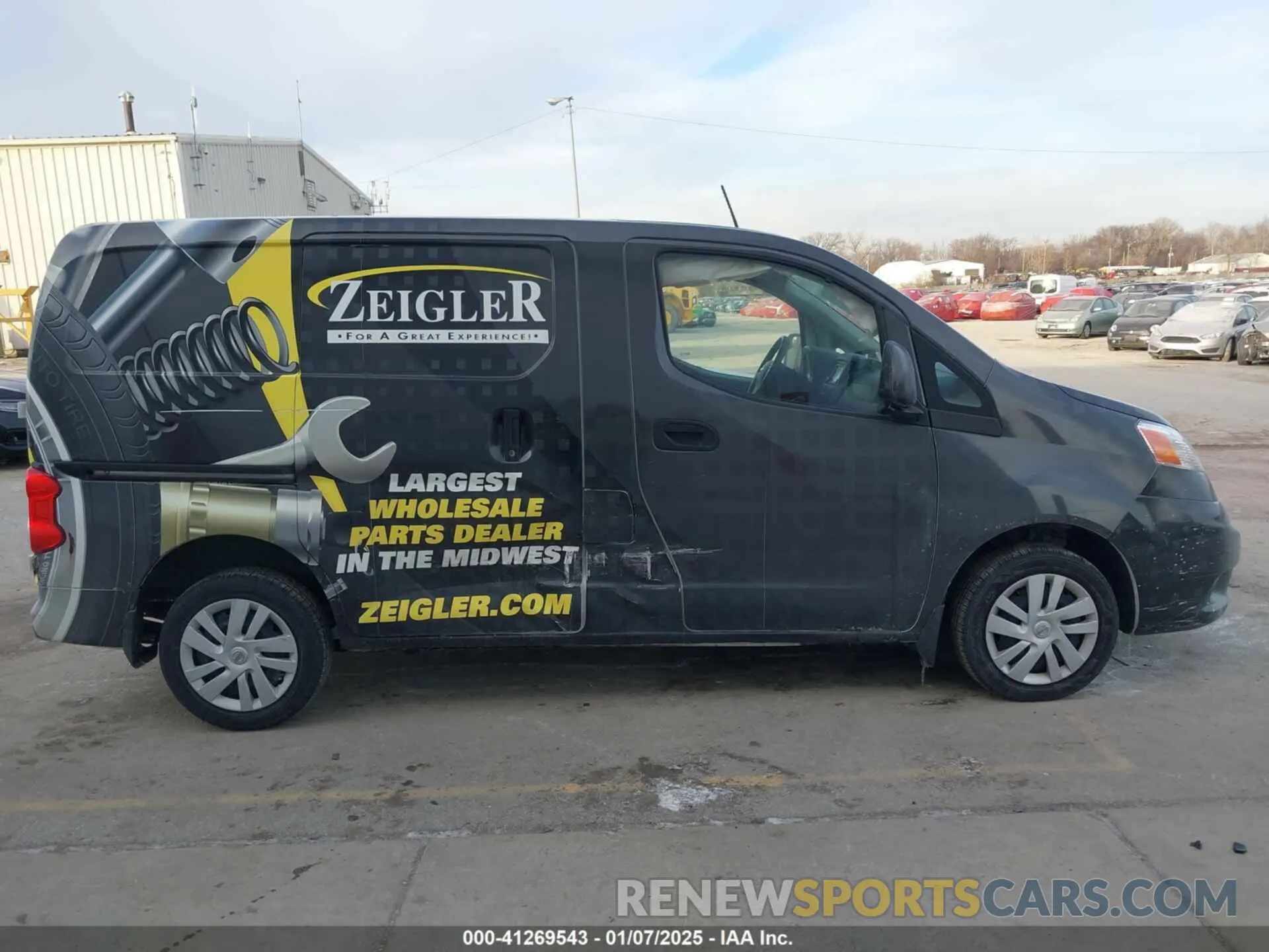 13 Photograph of a damaged car 3N6CM0KN4KK708965 NISSAN NV200 2019