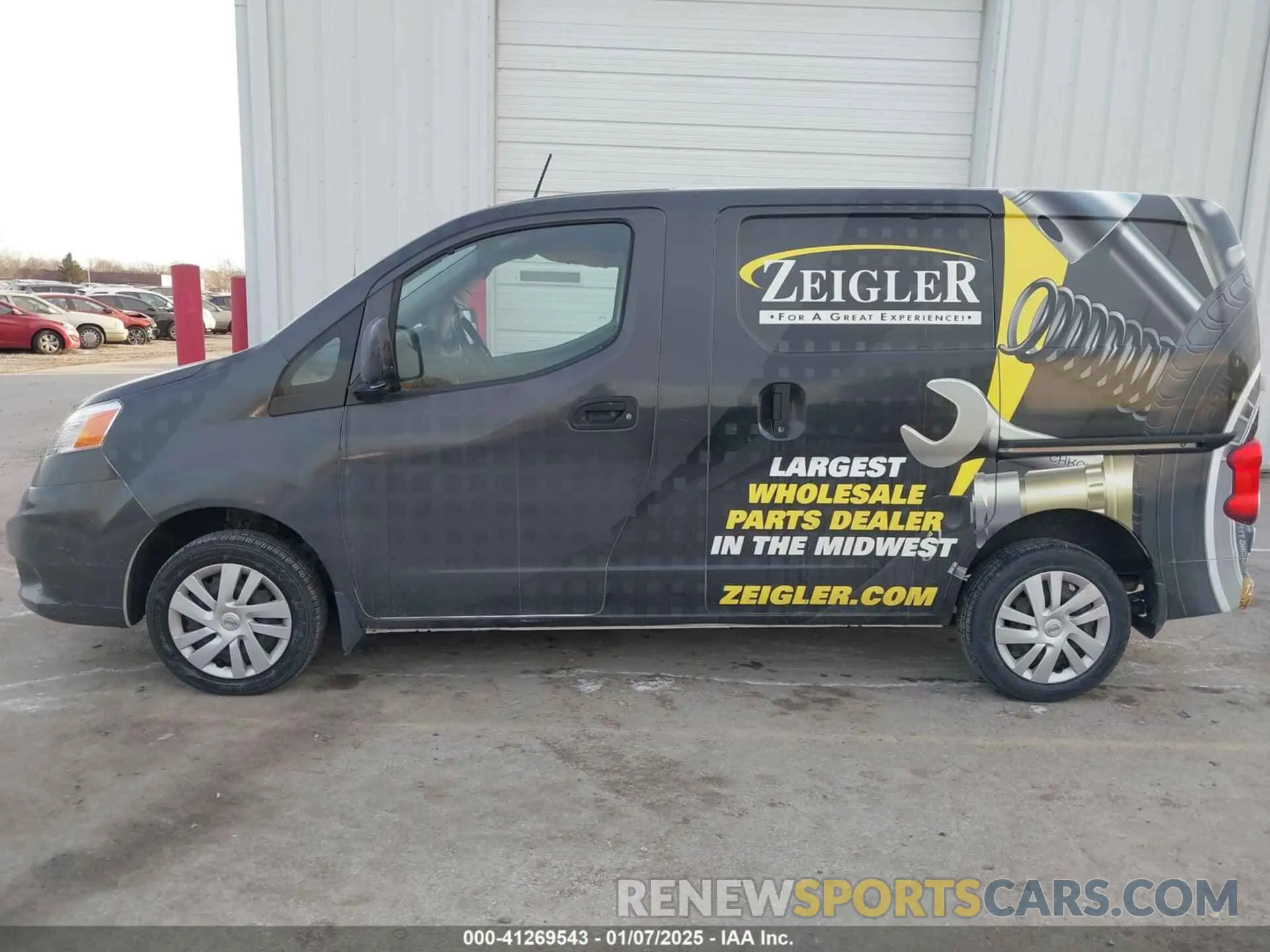 14 Photograph of a damaged car 3N6CM0KN4KK708965 NISSAN NV200 2019