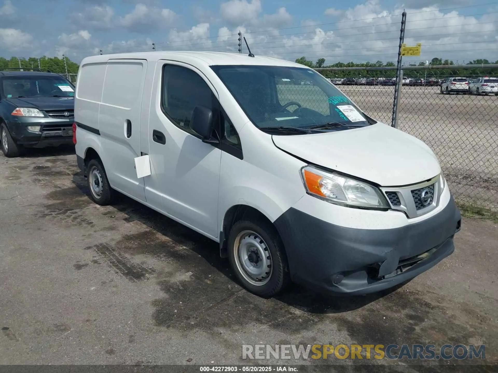 1 Photograph of a damaged car 3N6CM0KN5KK695904 NISSAN NV200 2019