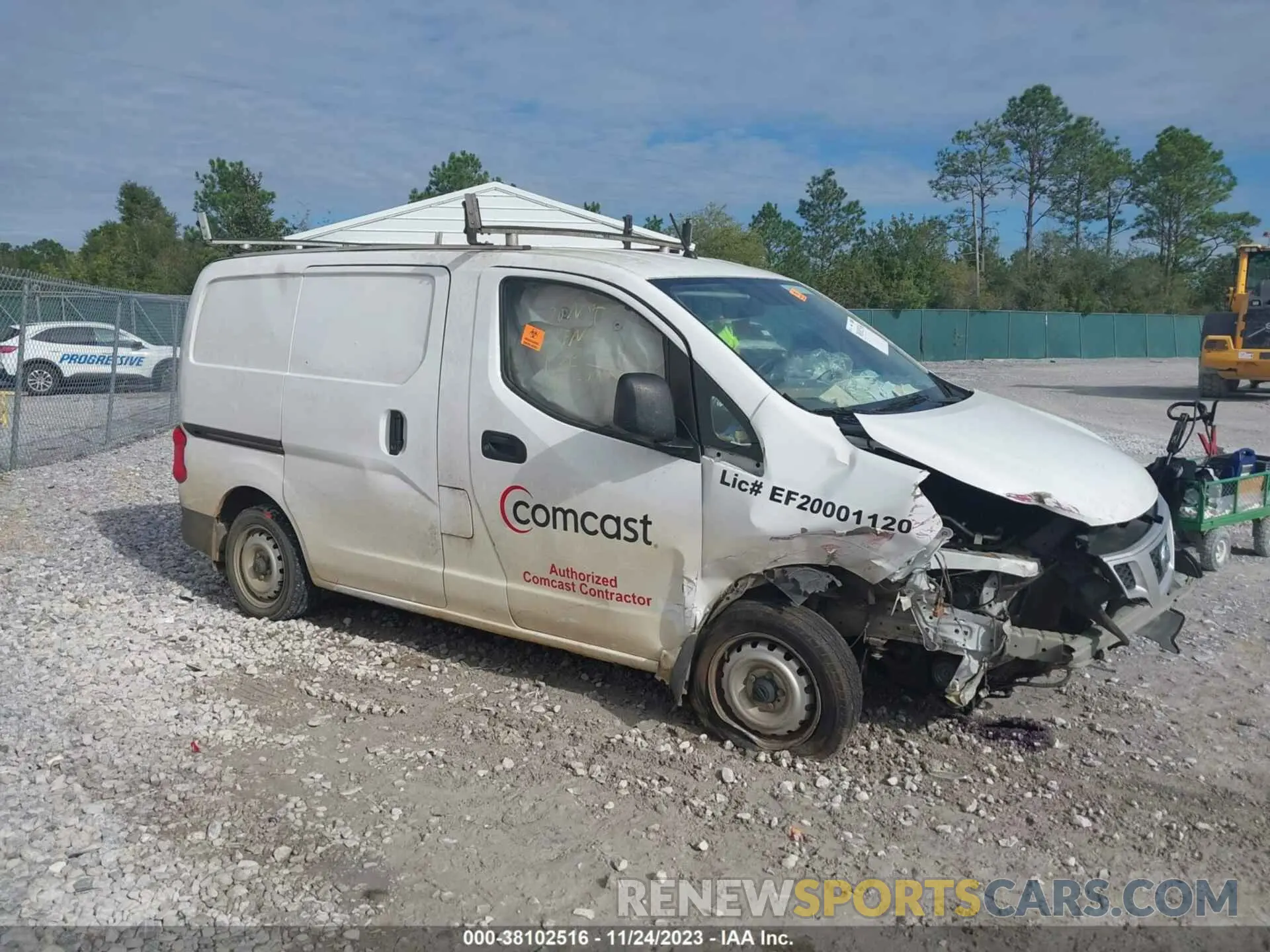 1 Photograph of a damaged car 3N6CM0KN5KK697961 NISSAN NV200 2019