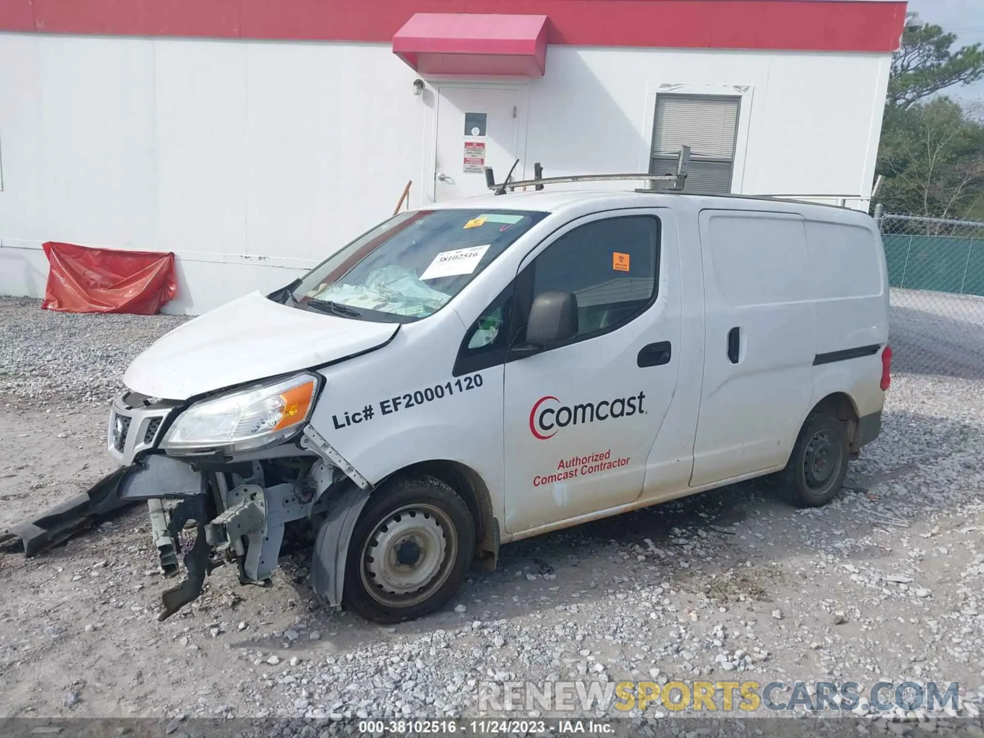 2 Photograph of a damaged car 3N6CM0KN5KK697961 NISSAN NV200 2019