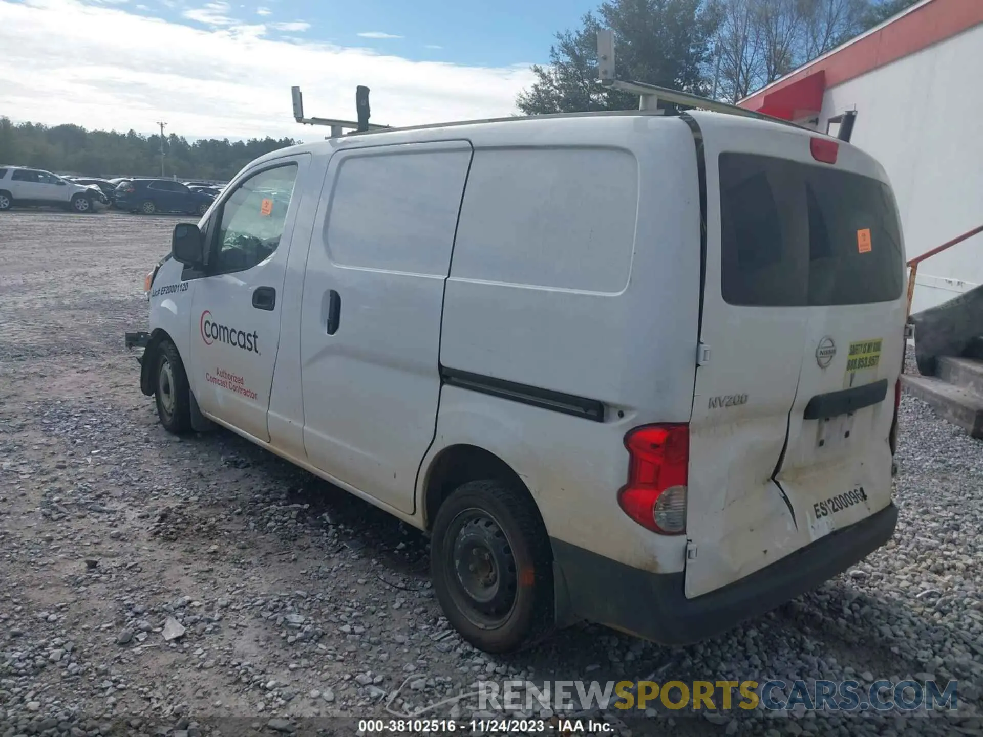 3 Photograph of a damaged car 3N6CM0KN5KK697961 NISSAN NV200 2019