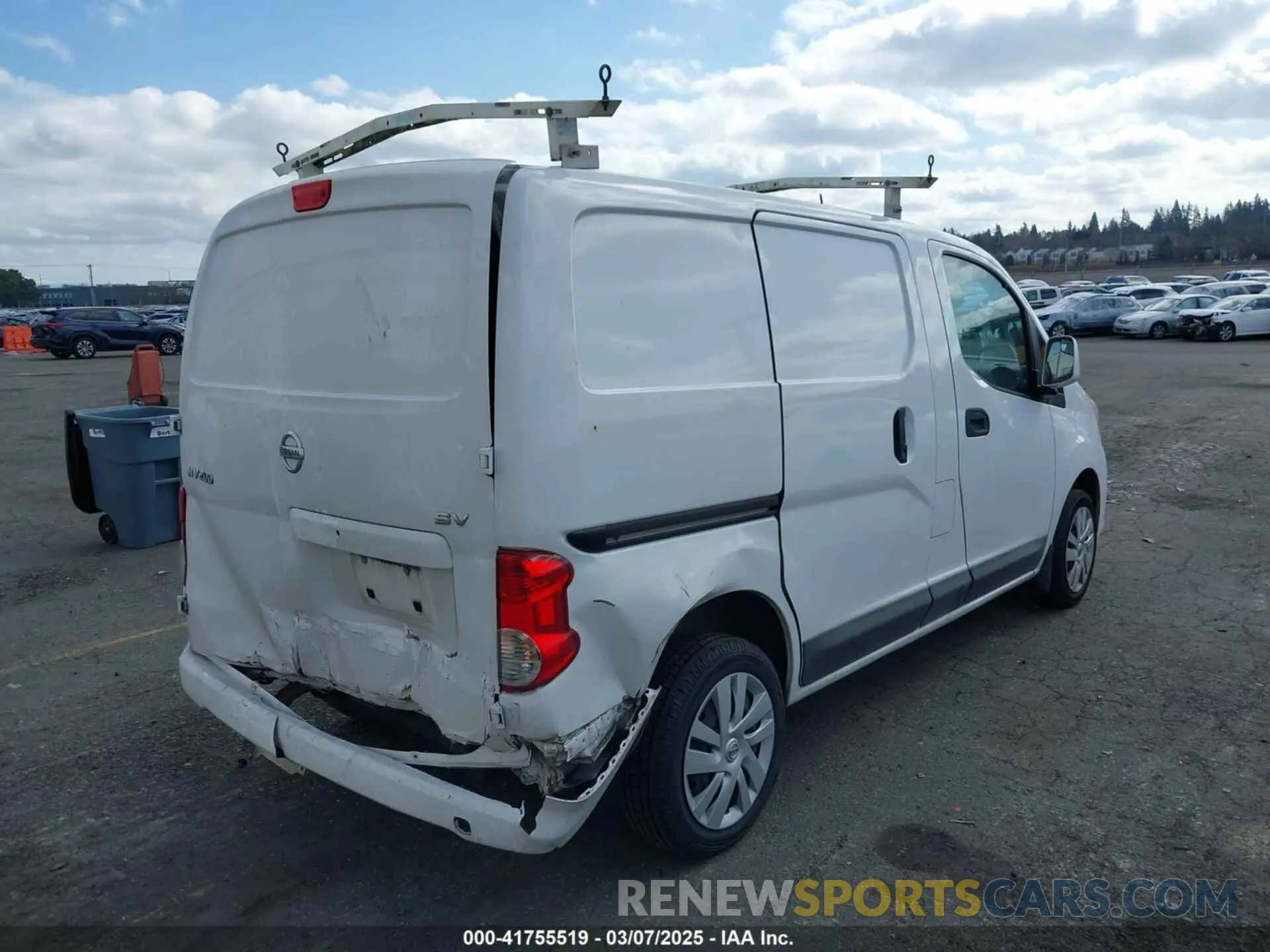 6 Photograph of a damaged car 3N6CM0KN6KK691375 NISSAN NV200 2019