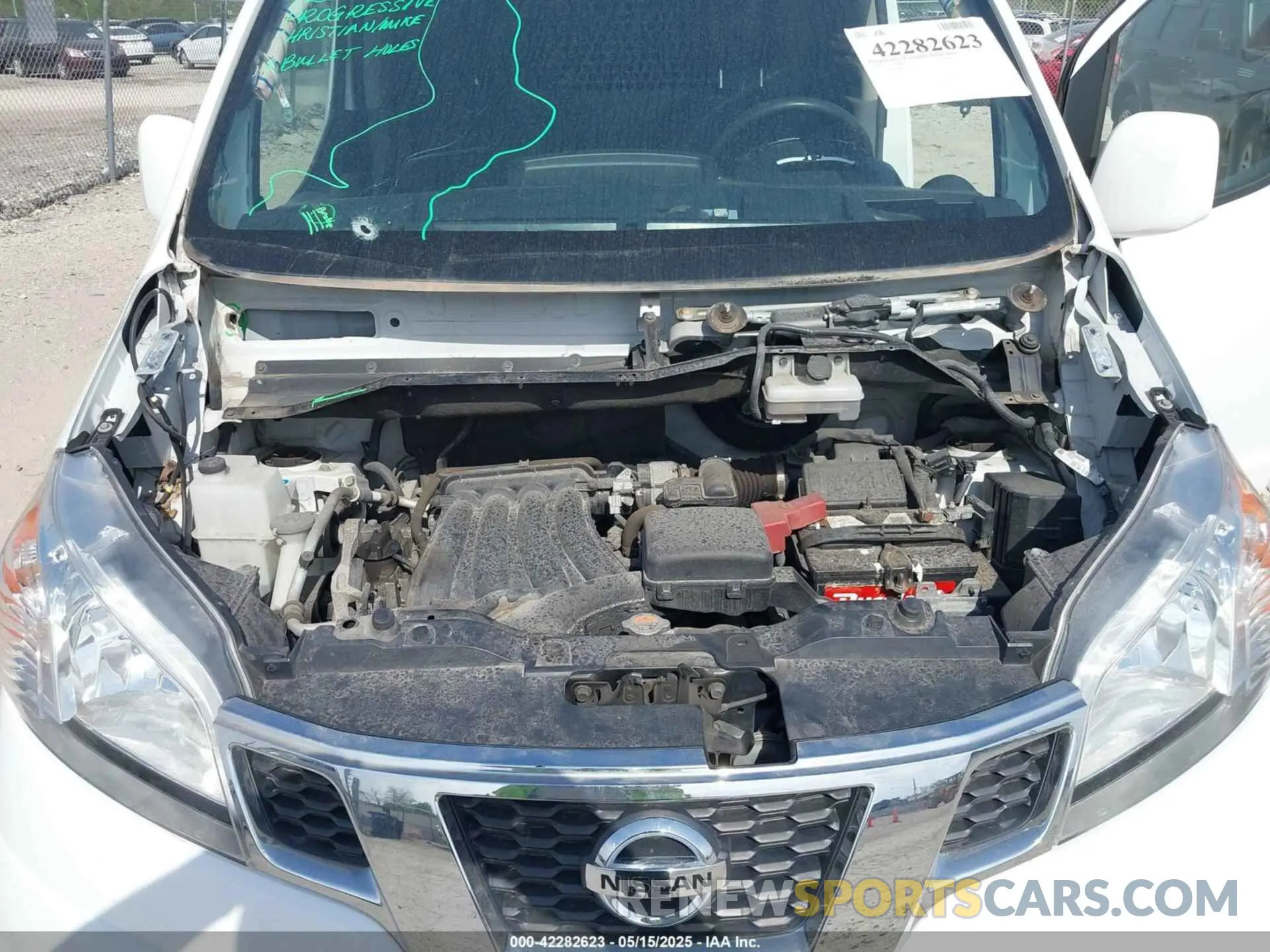 6 Photograph of a damaged car 3N6CM0KN6KK692509 NISSAN NV200 2019
