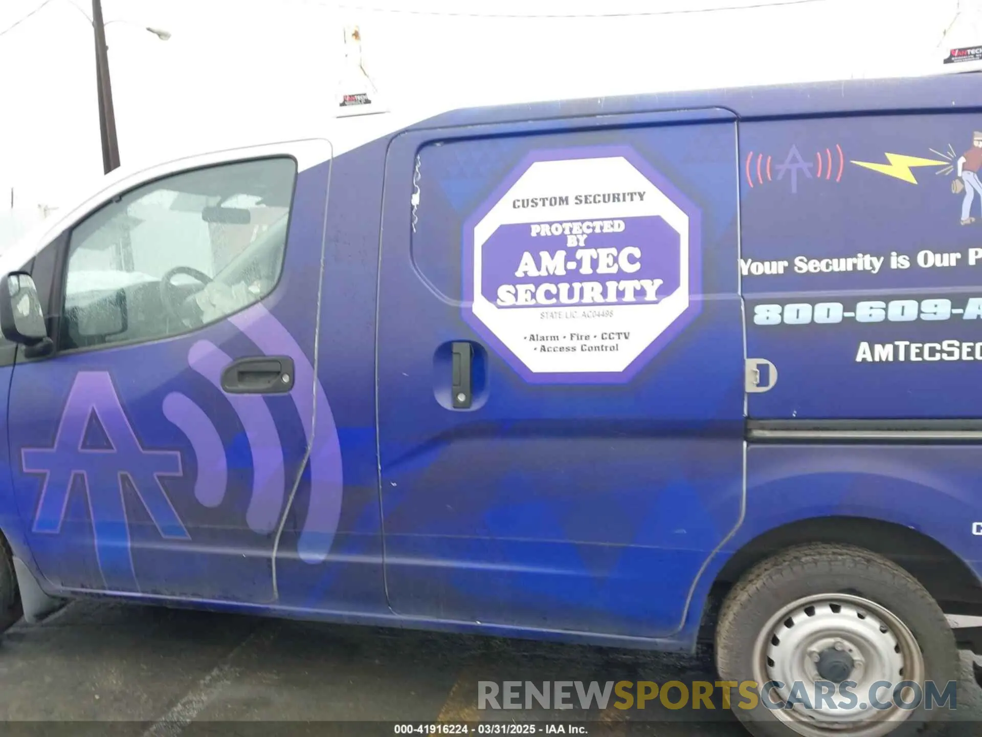 14 Photograph of a damaged car 3N6CM0KN6KK694549 NISSAN NV200 2019