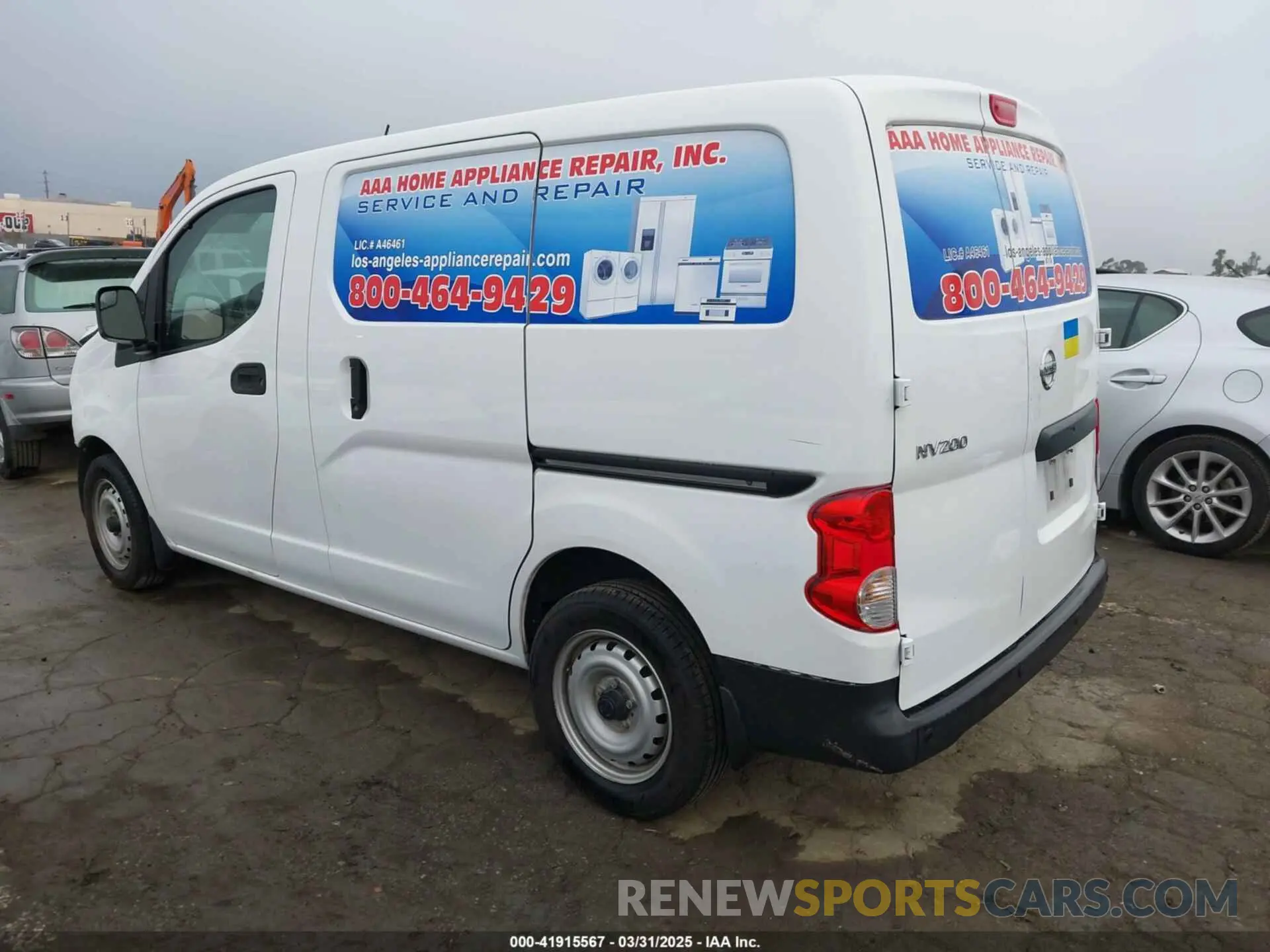 3 Photograph of a damaged car 3N6CM0KN6KK698178 NISSAN NV200 2019