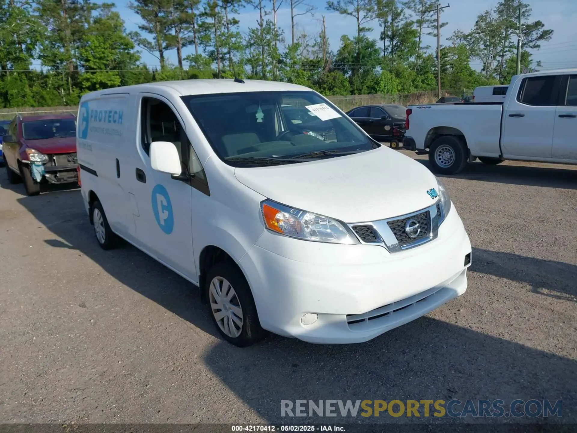 1 Photograph of a damaged car 3N6CM0KN6KK708563 NISSAN NV200 2019