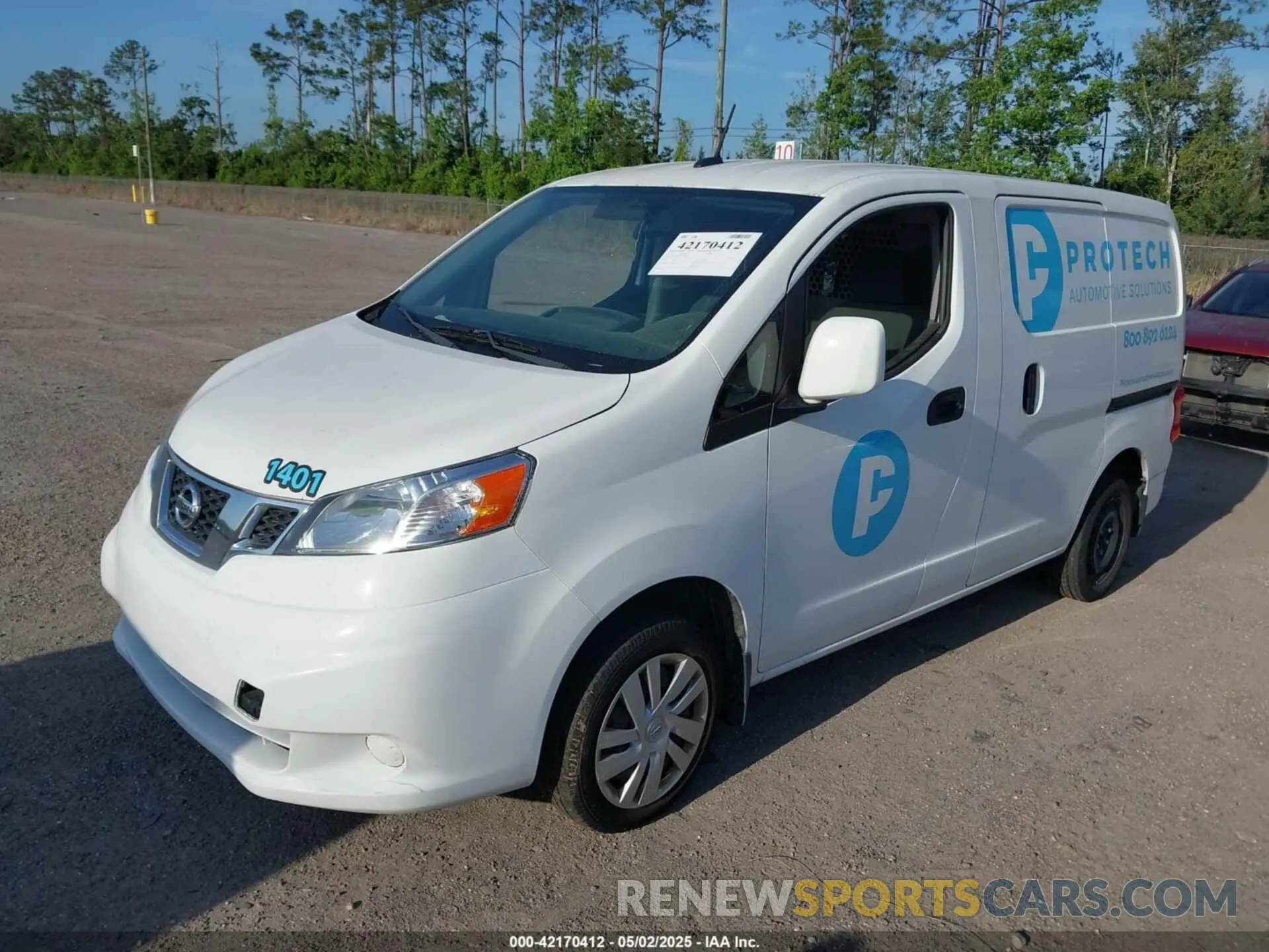 2 Photograph of a damaged car 3N6CM0KN6KK708563 NISSAN NV200 2019