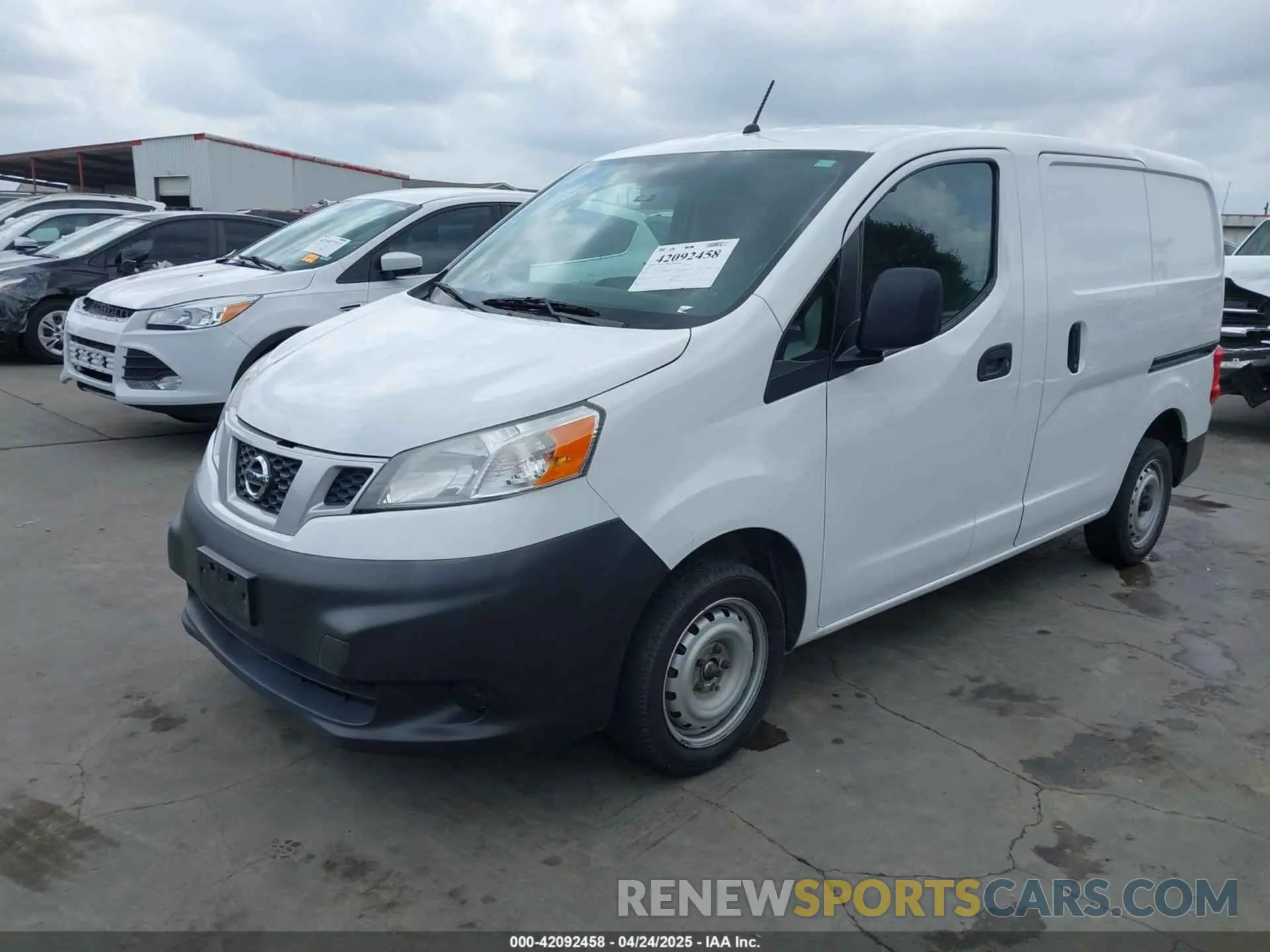 2 Photograph of a damaged car 3N6CM0KN7KK690431 NISSAN NV200 2019