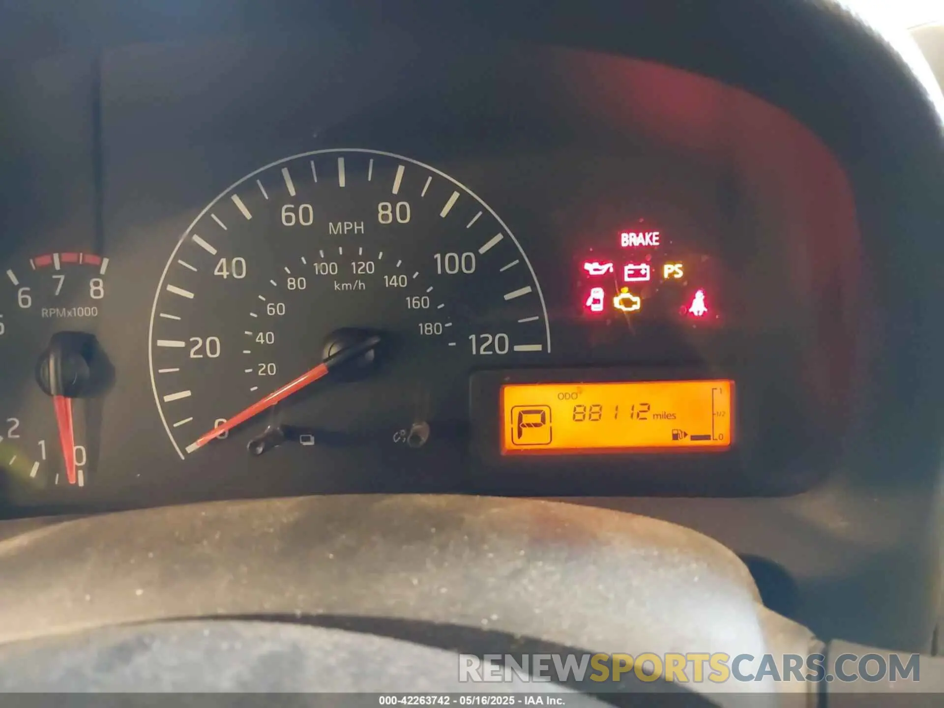 7 Photograph of a damaged car 3N6CM0KN9KK699096 NISSAN NV200 2019