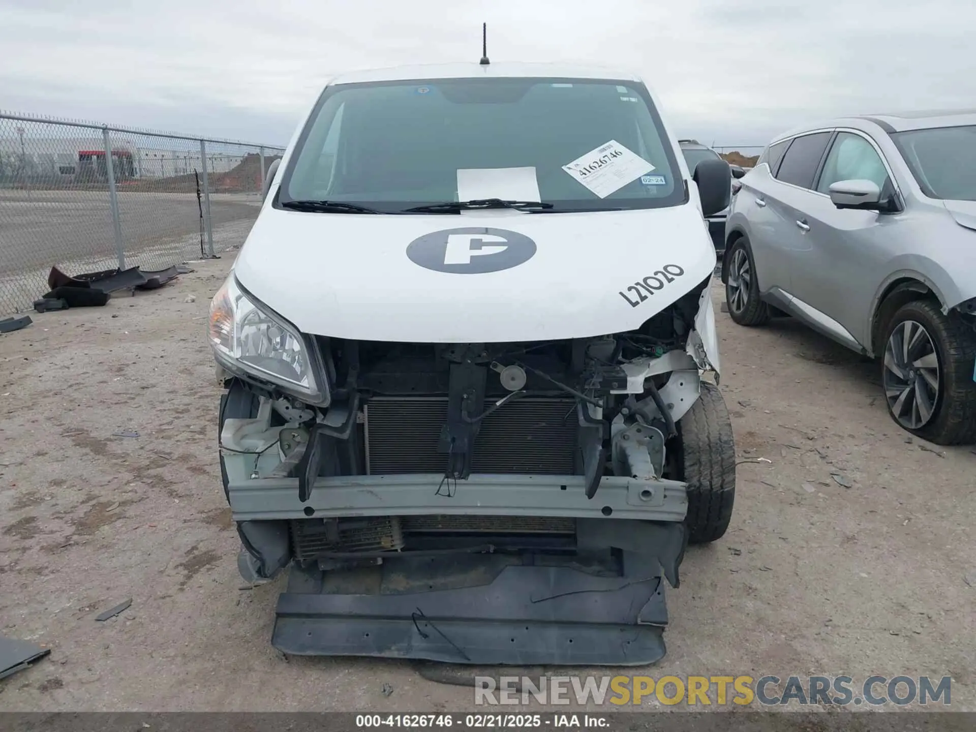 12 Photograph of a damaged car 3N6CM0KN9KK703180 NISSAN NV200 2019