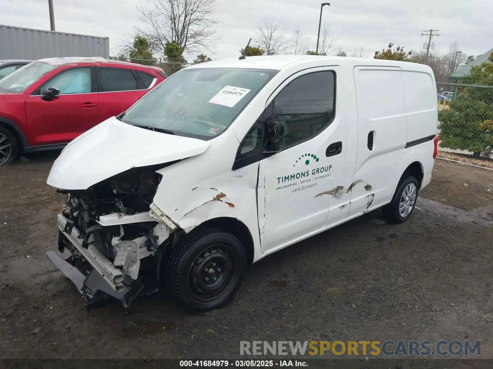 14 Photograph of a damaged car 3N6CM0KN9KK706662 NISSAN NV200 2019